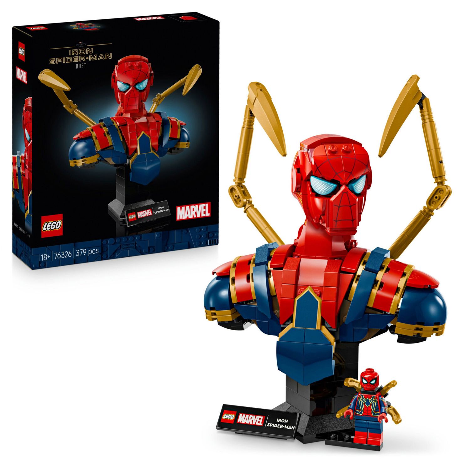 LEGO Marvel 76326 Busto di Iron Spider-Man - LEGO, Marvel
