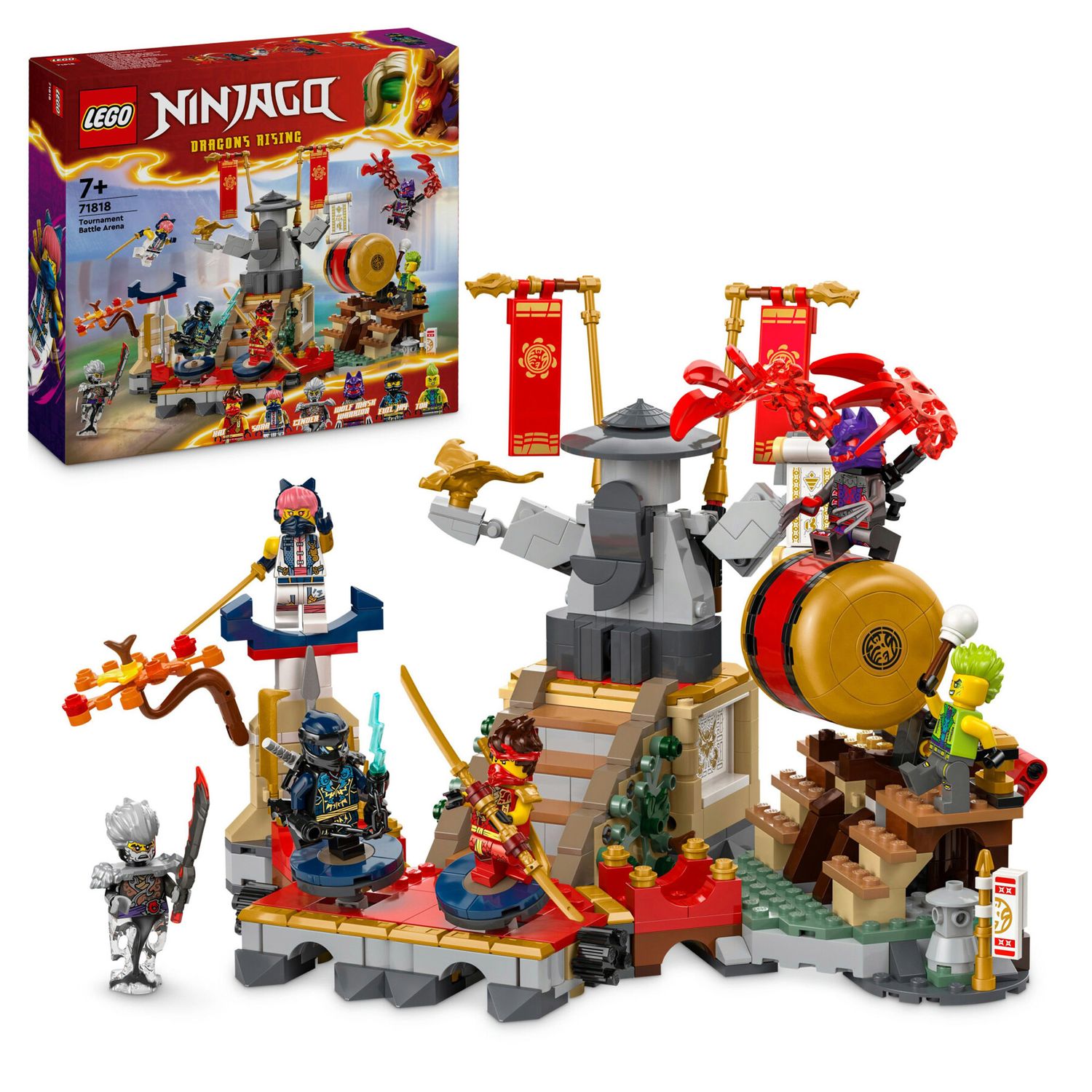 LEGO Ninjago 71818 Torneo: Arena di Battaglia - LEGO