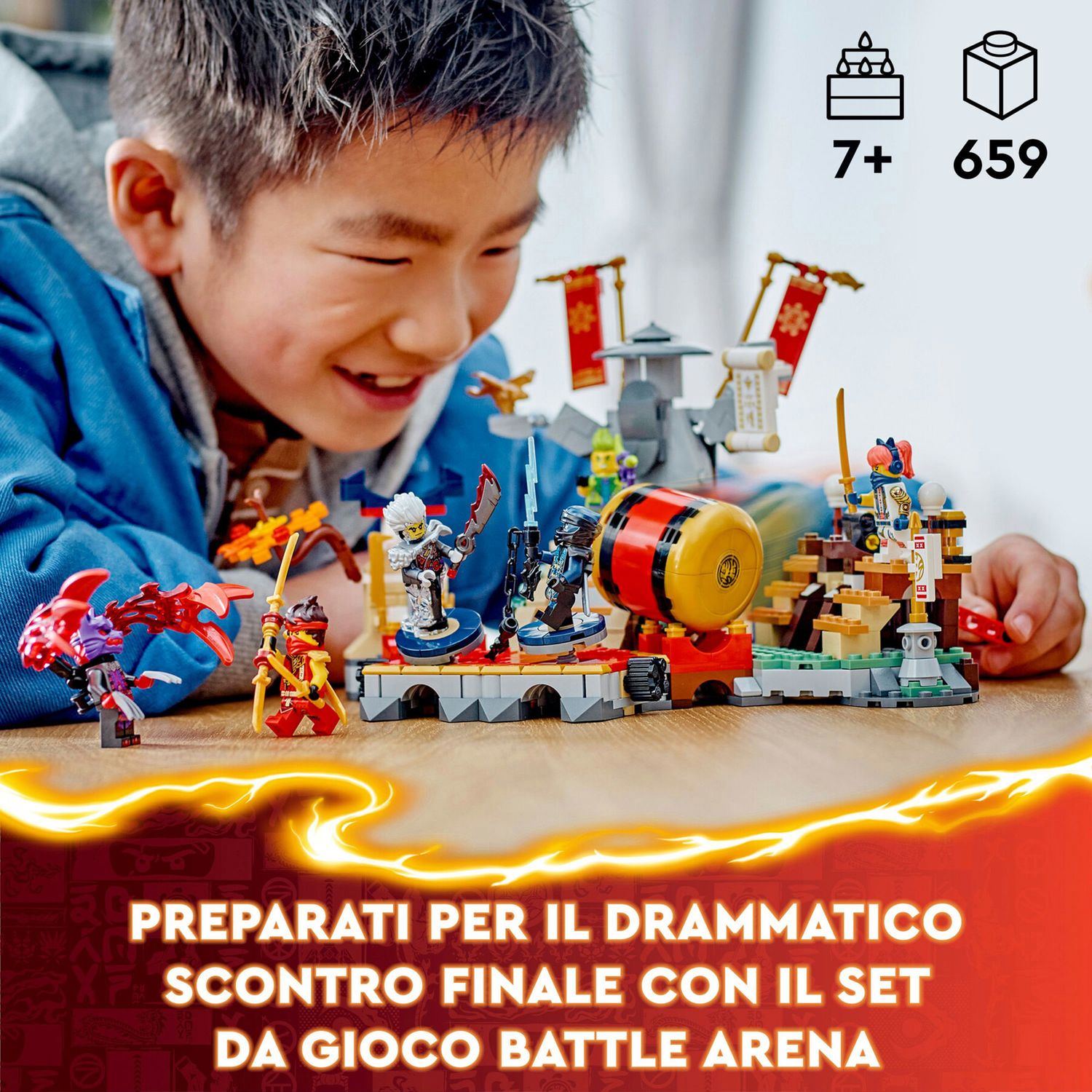 LEGO Ninjago 71818 Torneo: Arena di Battaglia - LEGO