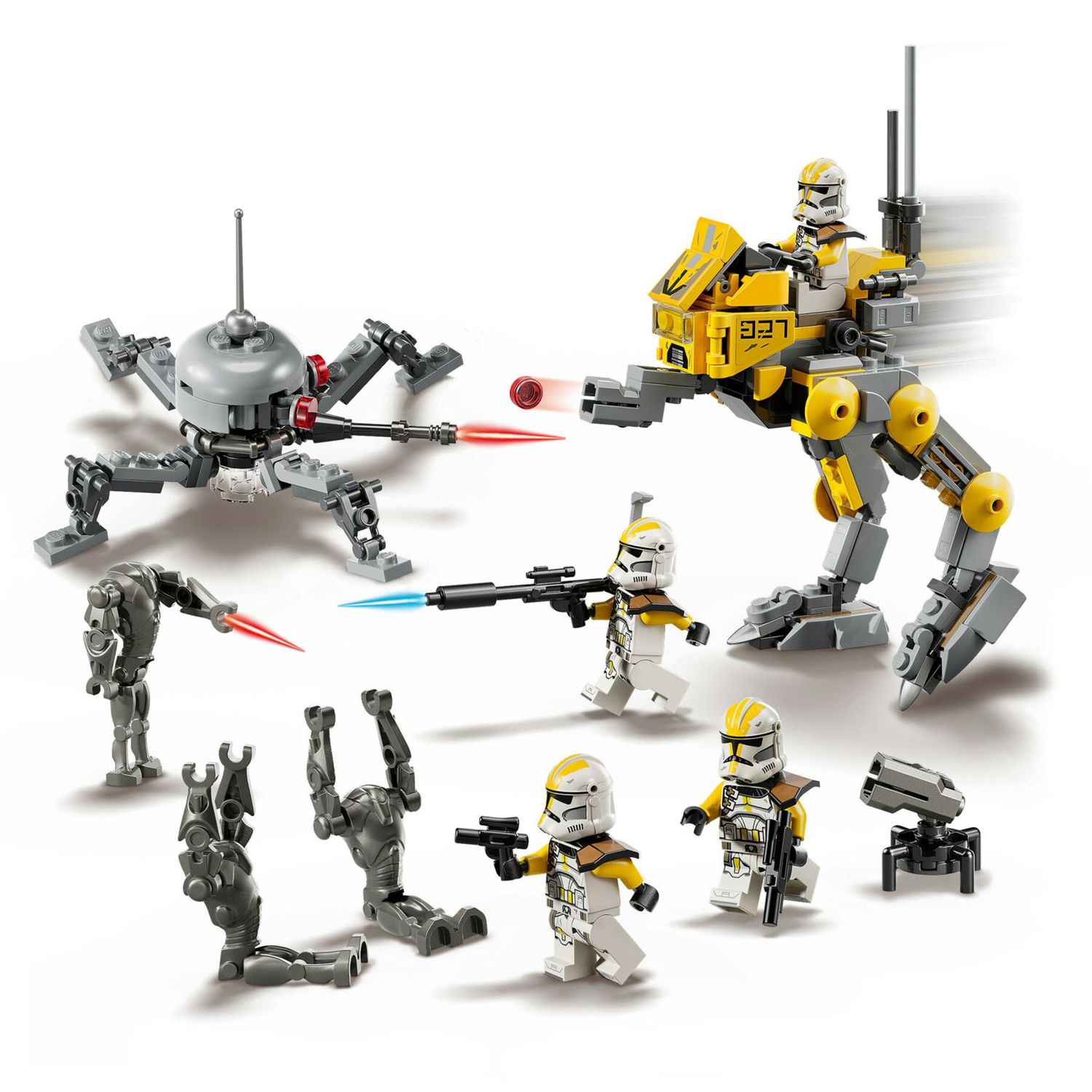 LEGO Star Wars 75431 Battle Pack 327° con 7 Personaggi e At-Rt - LEGO, Star Wars
