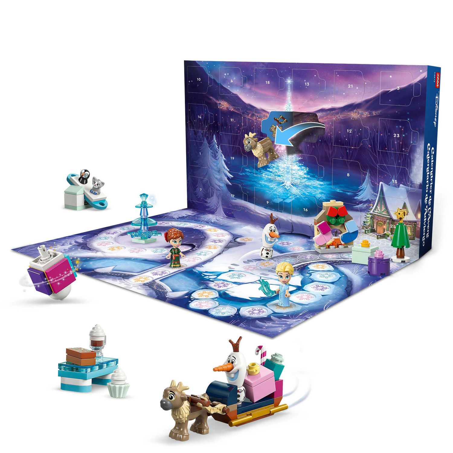 LEGO Disney Frozen 43273 Calendario Avvento Frozen 2025 Per Bambini - Disney, LEGO