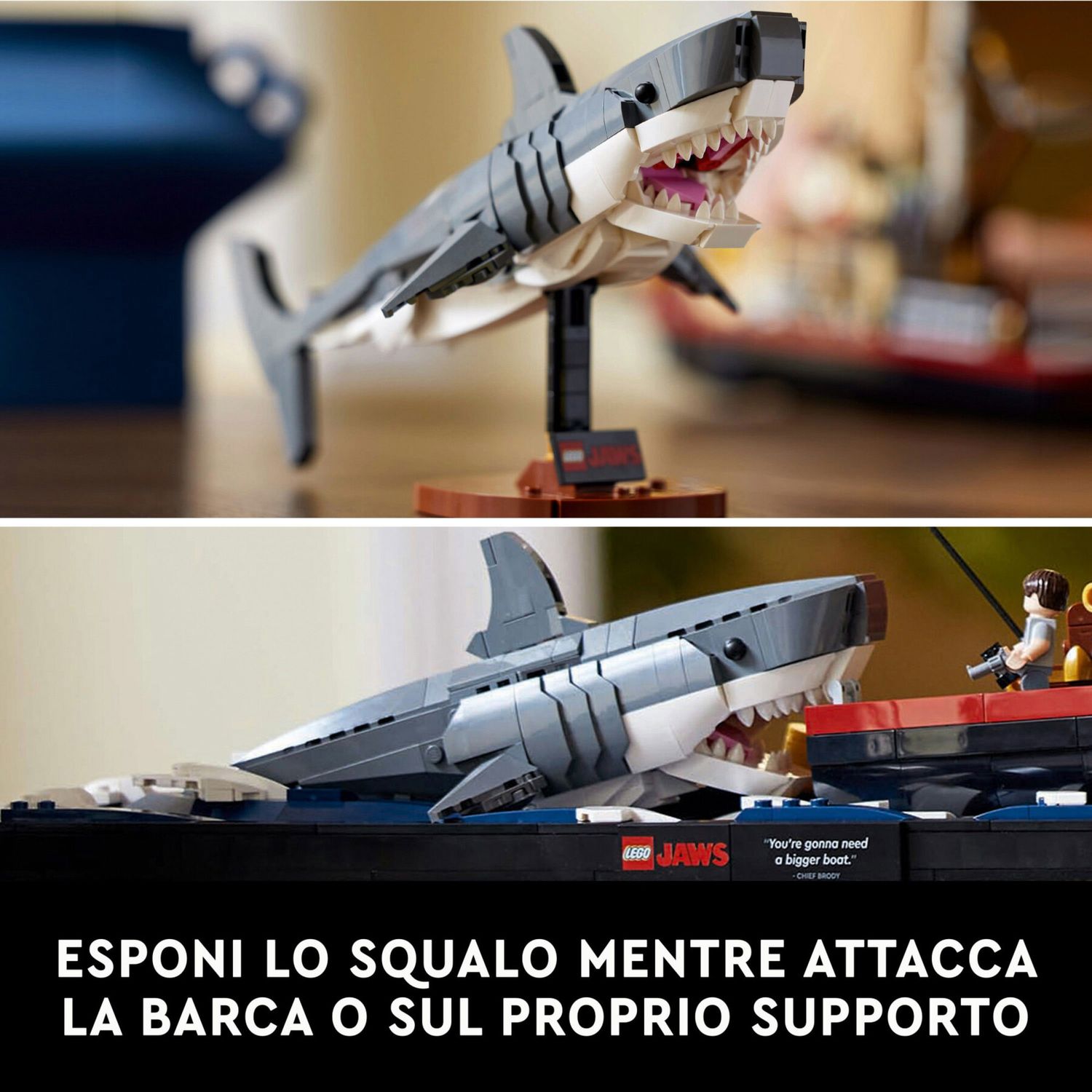 LEGO Ideas 21350 Lo Squalo - LEGO