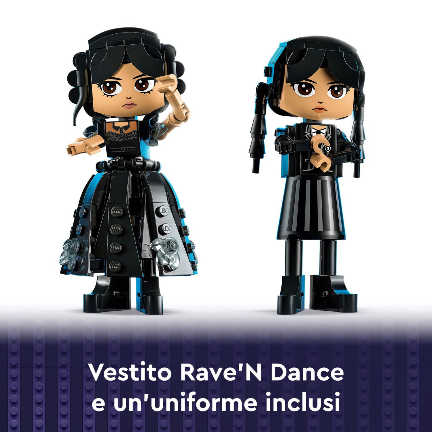 LEGO Wednesday 76780 Personaggio di Mercoledì Addams - LEGO