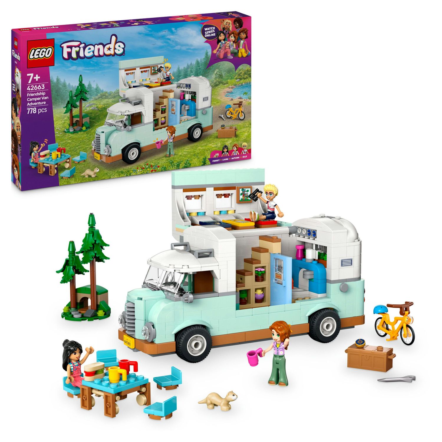 LEGO Friends 42663 Avventura Sul Camper Dell’Amicizia - LEGO