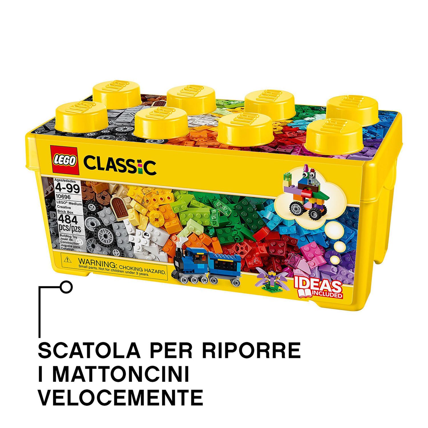 LEGO Classic 10696 Scatola Mattoncini Creativi Media - LEGO