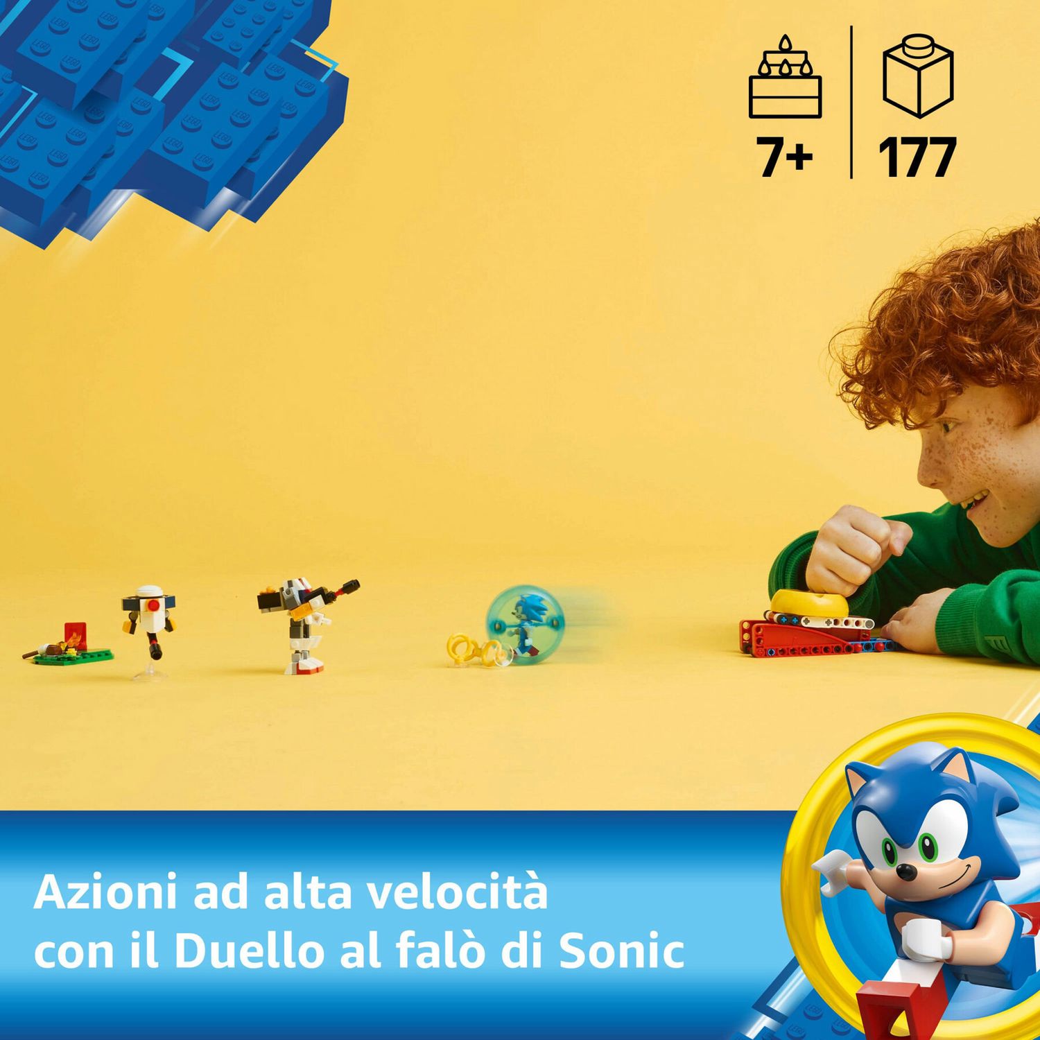 LEGO Sonic 77001 Duello Al Falò di Sonic - LEGO, Sonic