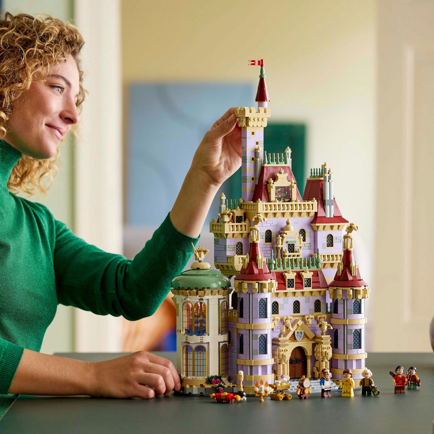LEGO Disney Princess 43263 Castello De La Bella e La Bestia - Disney, LEGO