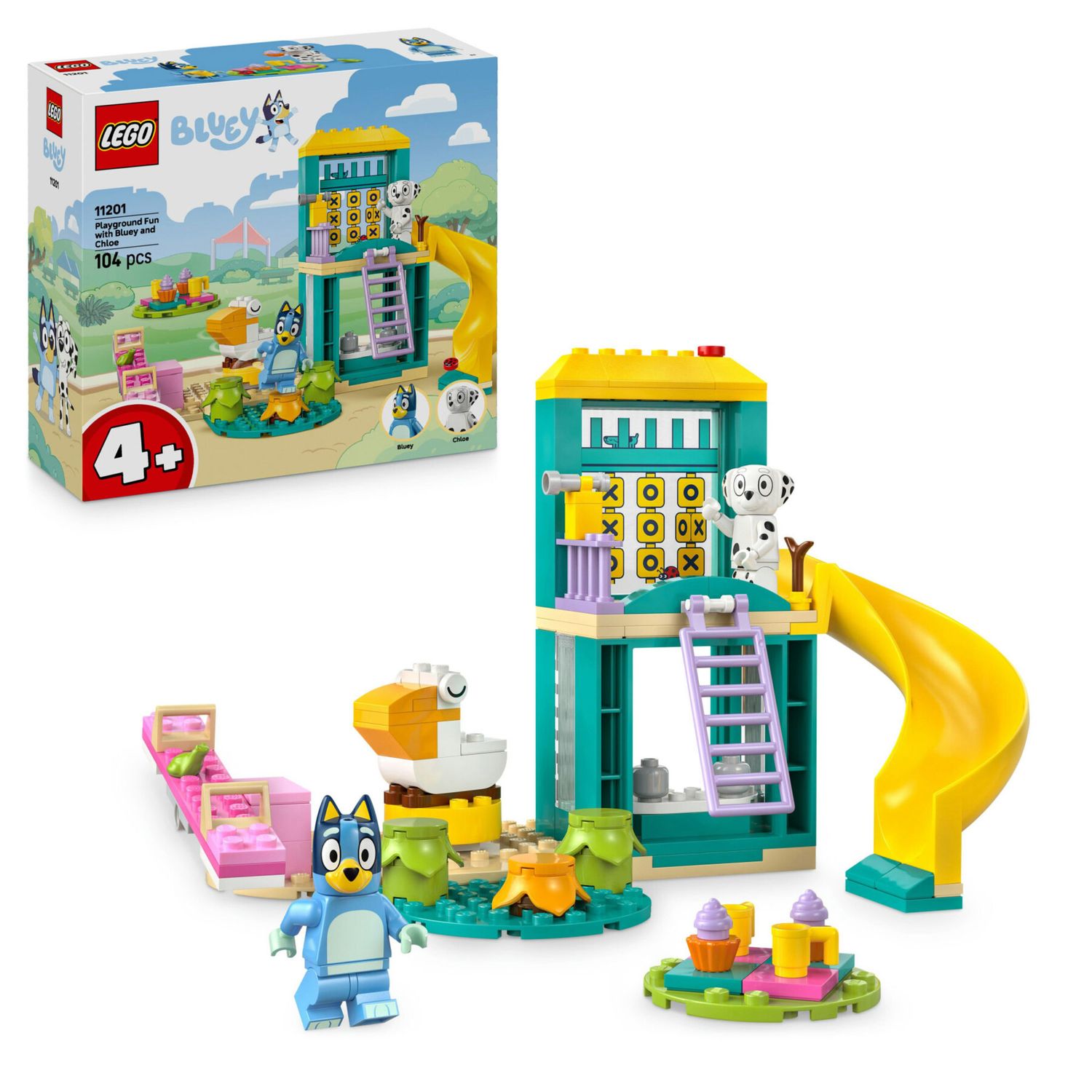 LEGO 11201 Bluey Parco Giochi con Scivolo e 2 Minifigure - LEGO