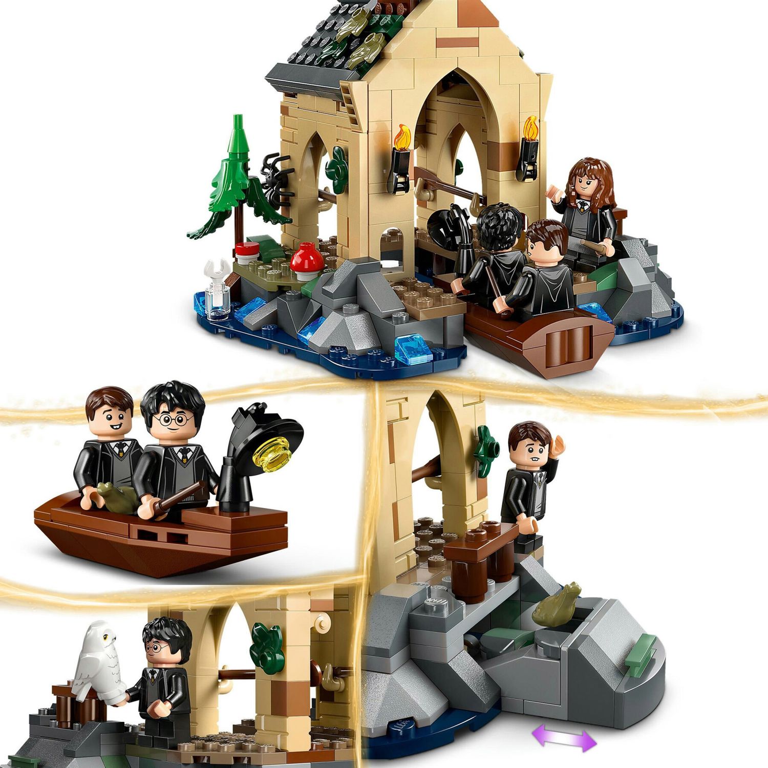 LEGO Harry Potter  76426 La Rimessa Per Le Barche Del Castello di Hogwarts - Harry Potter, LEGO