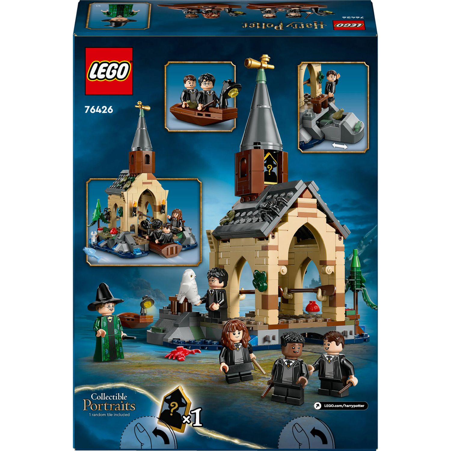 LEGO Harry Potter  76426 La Rimessa Per Le Barche Del Castello di Hogwarts - Harry Potter, LEGO