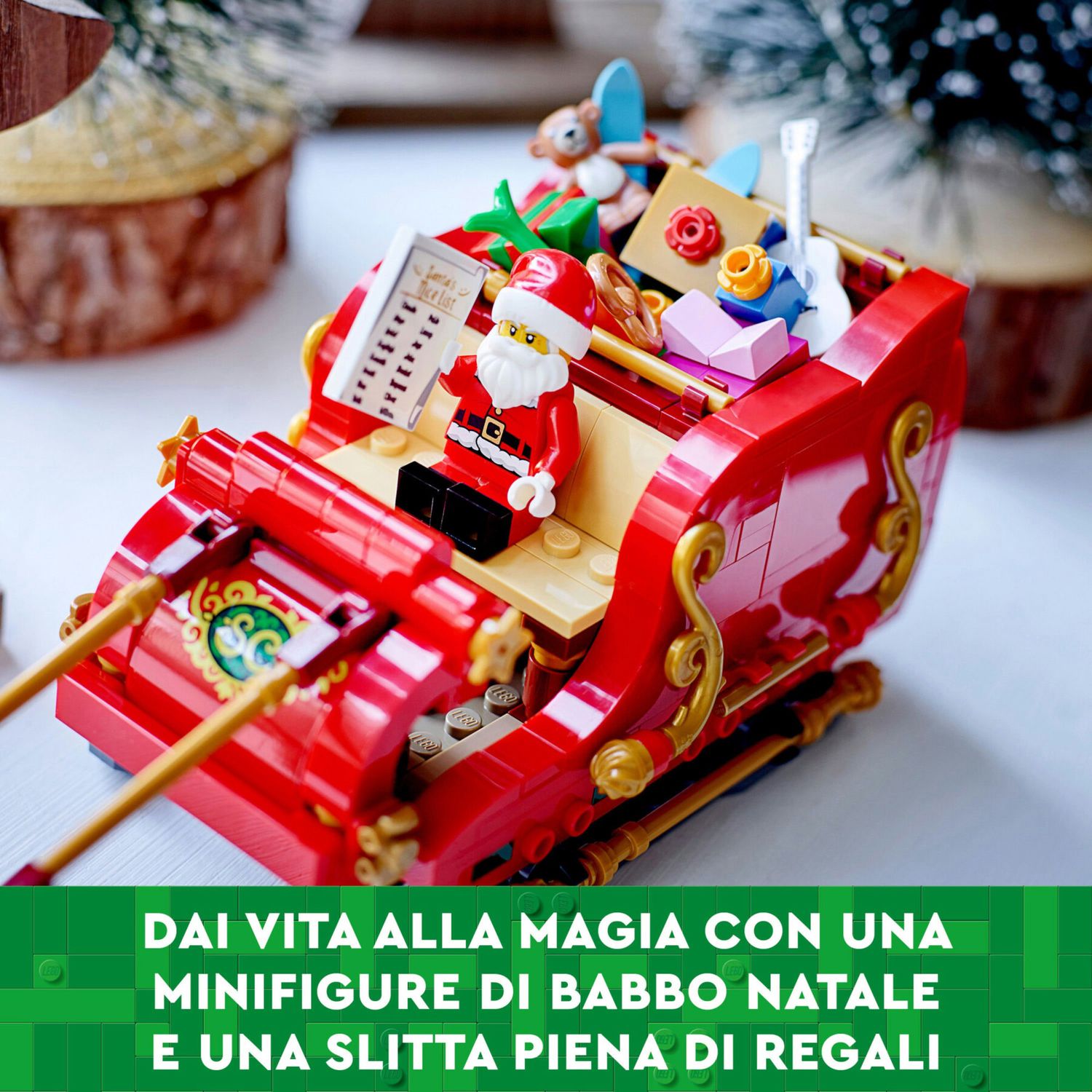 LEGO 40499 Slitta di Babbo Natale - LEGO