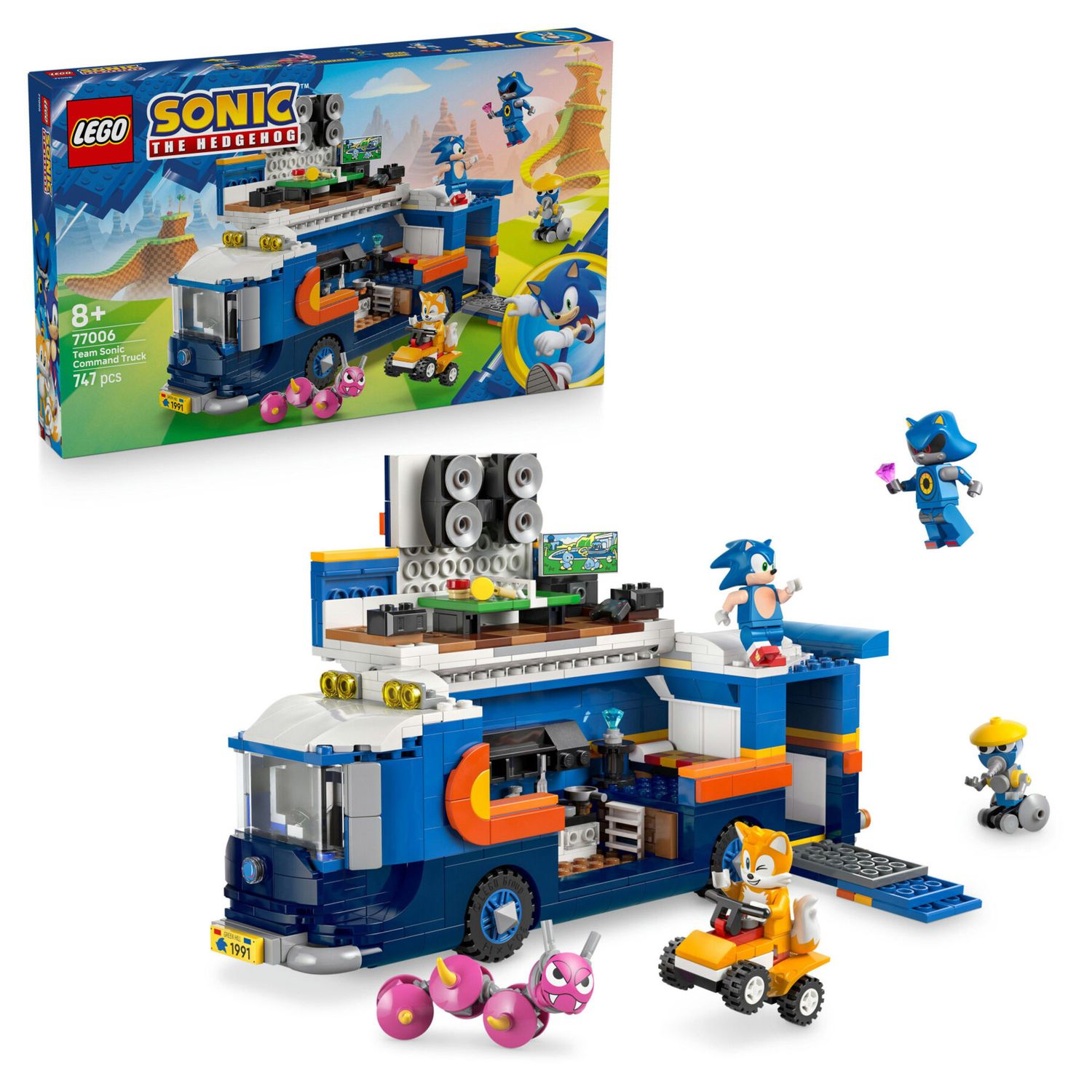 LEGO Sonic 77006 Camion di Comando con 5 Personaggi Interattivi - LEGO, Sonic