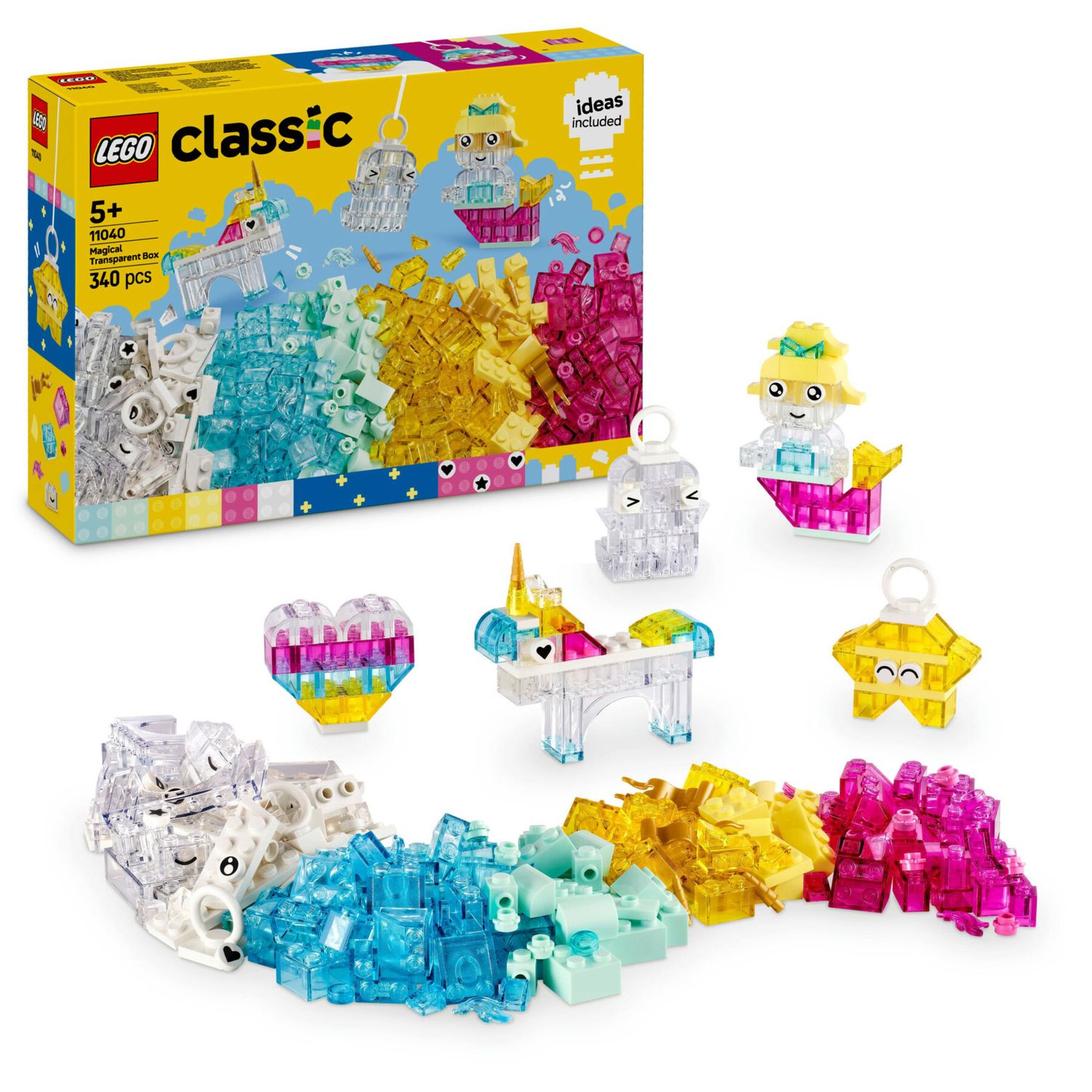 LEGO Classic 11040 Scatola Magica Trasparente - LEGO