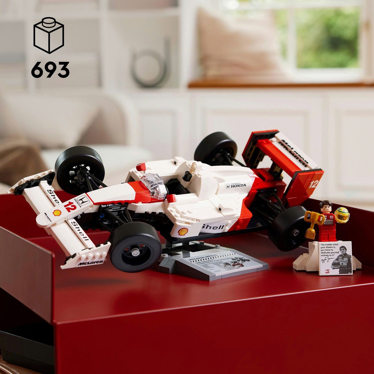 LEGO Icons 10330 Mclaren Mp4/4 e Ayrton Senna - LEGO