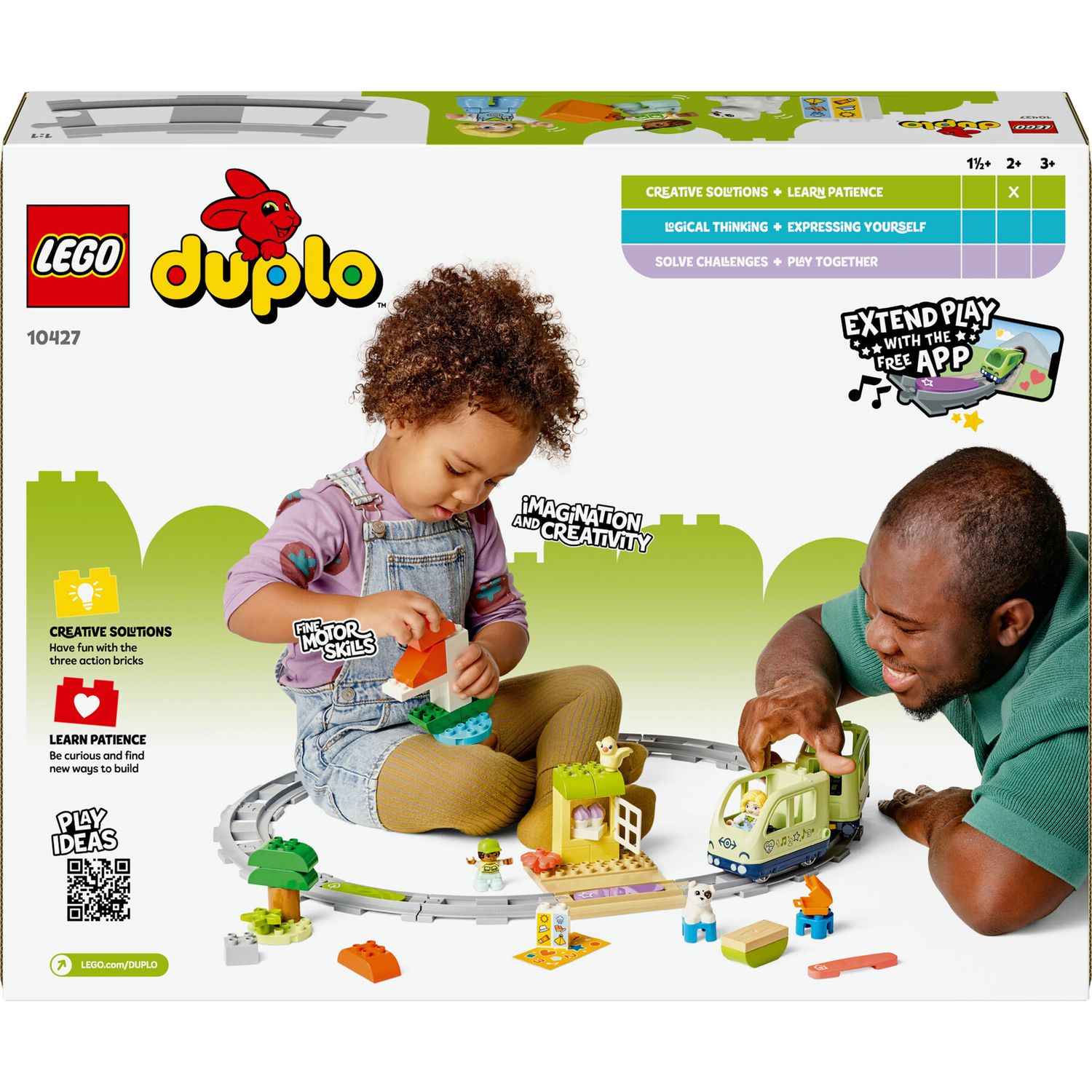 LEGO Duplo 10427 Treno D’Avventura Interattivo con Mattoncini Multifunzione - LEGO