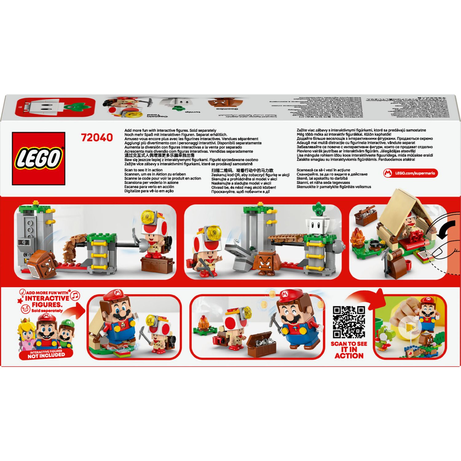 LEGO Super Mario 72040 Campeggio con Capitan Toad - LEGO, Super Mario