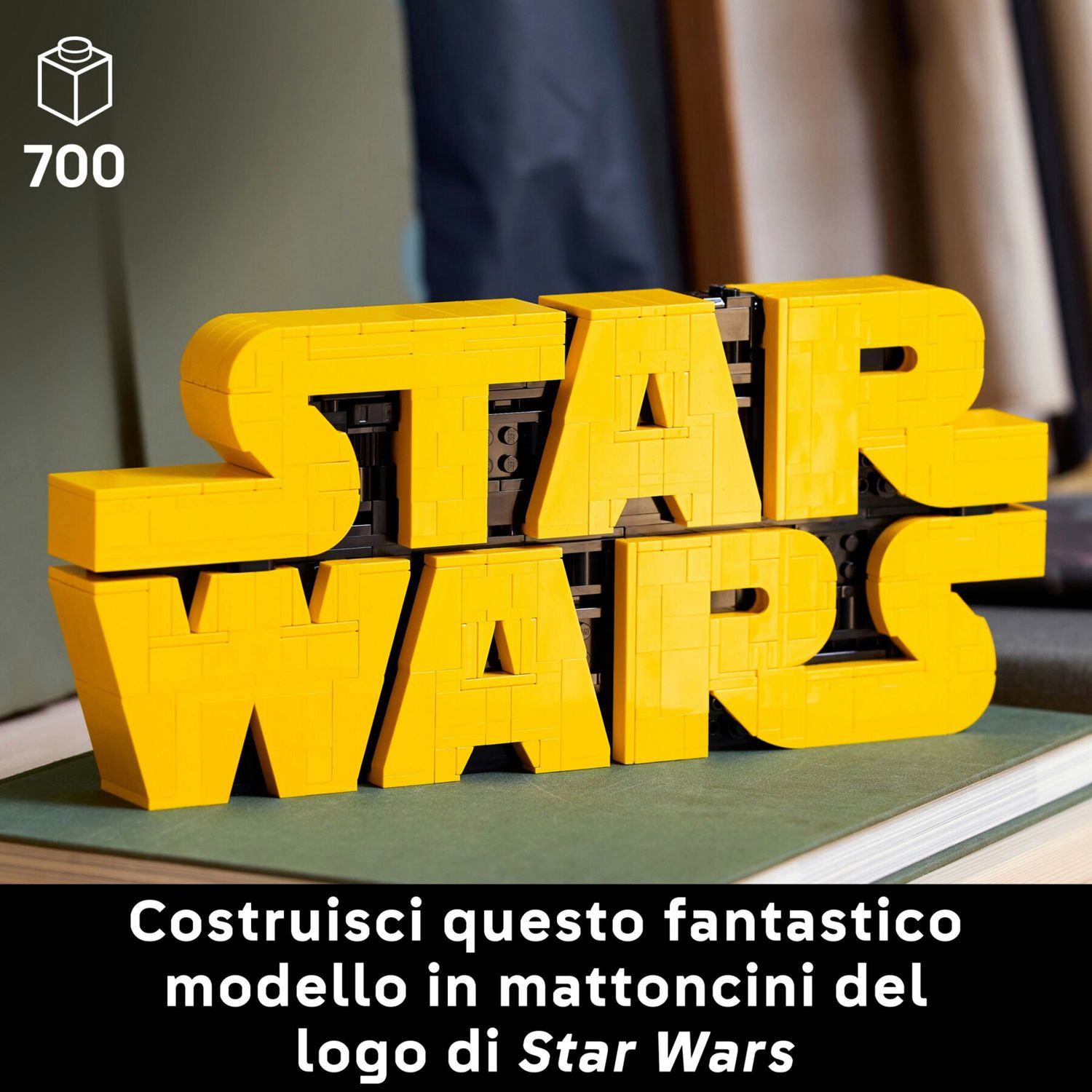 LEGO Star Wars 75407 – Logo Star Wars Da Costruire e Collezionare - LEGO, Star Wars