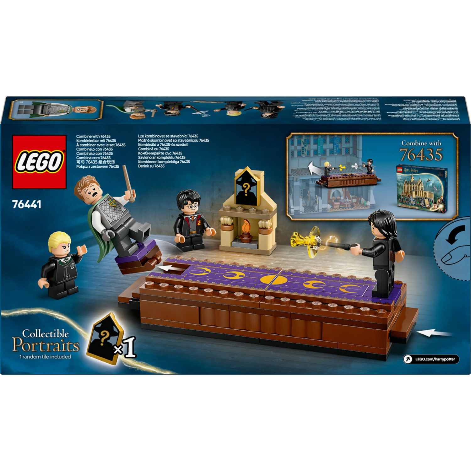 LEGO Harry Potter 76441 Duellanti Hogwarts Castello con 4 Minifigure - Harry Potter, LEGO