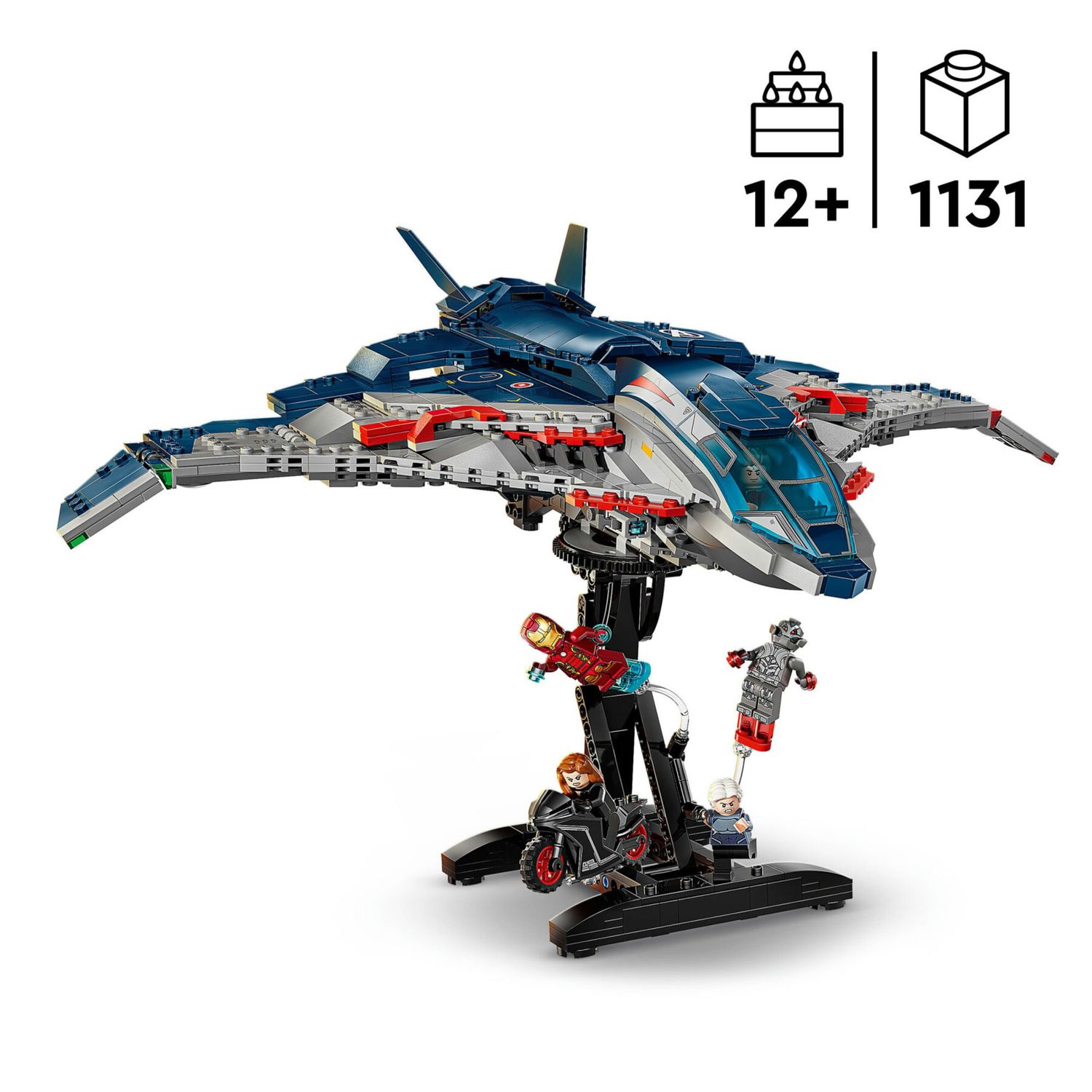 LEGO Marvel 76325 Quinjet Avengers: Age Of Ultron Aereo Giocattolo - LEGO, Marvel
