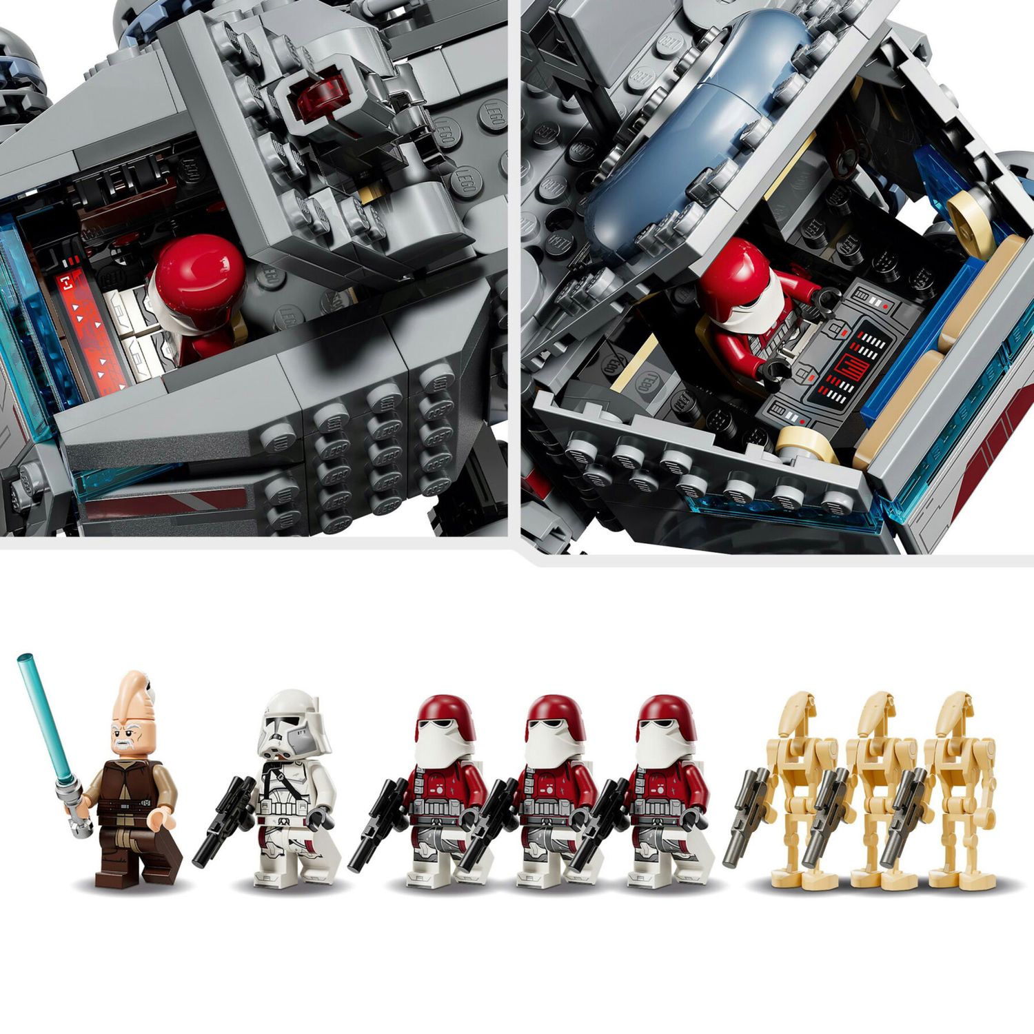 LEGO Star Wars 75413 Juggernaut con 8 Personaggi - LEGO, Star Wars