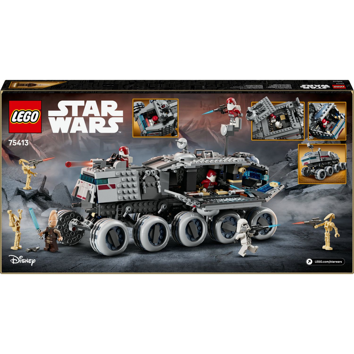 LEGO Star Wars 75413 Juggernaut con 8 Personaggi - LEGO, Star Wars