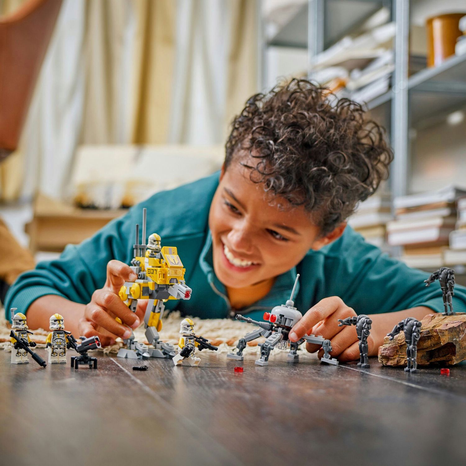 LEGO Star Wars 75431 Battle Pack 327° con 7 Personaggi e At-Rt - LEGO, Star Wars