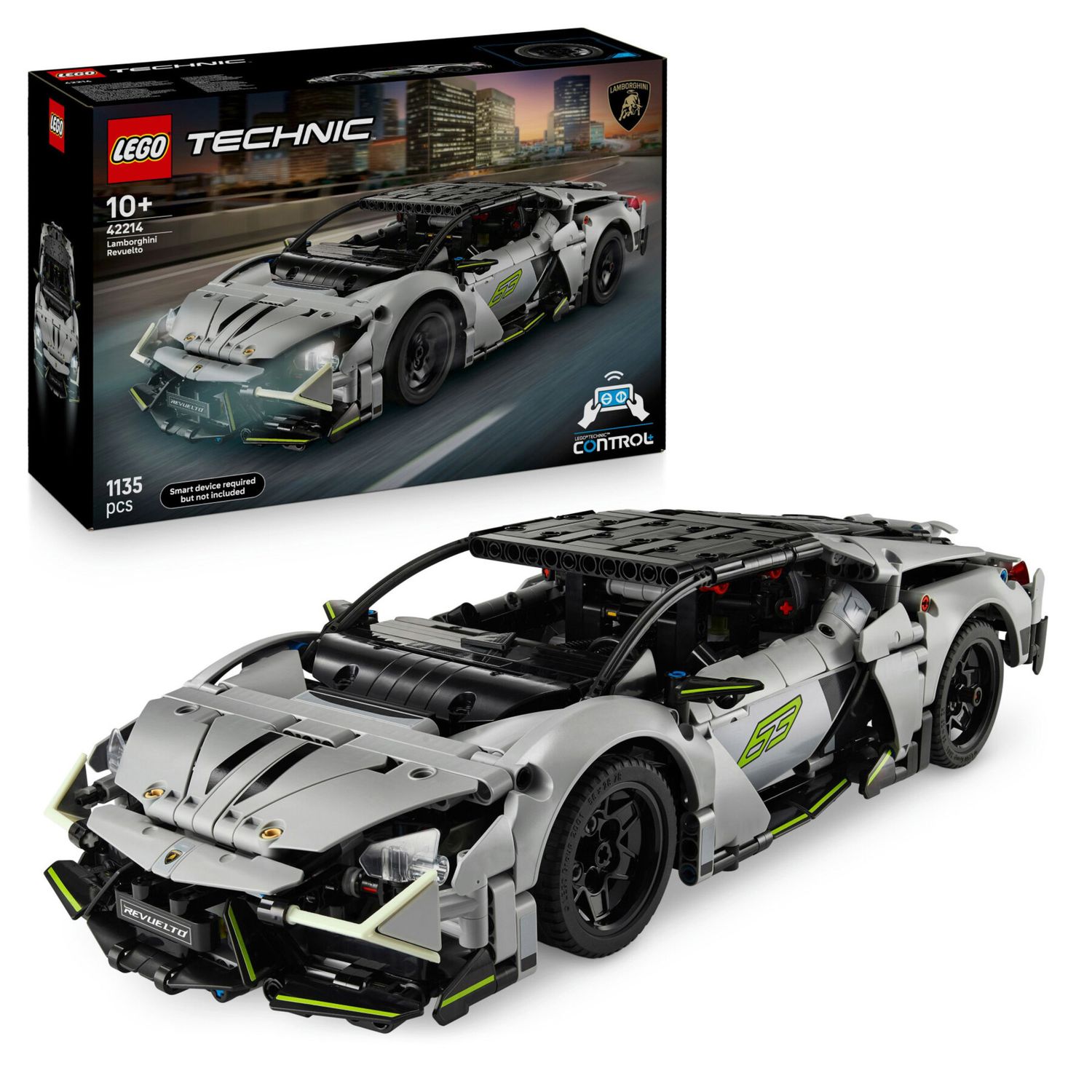 LEGO Technic 42214 Lamborghini Revuelto Rc con Luci e Batteria - LEGO