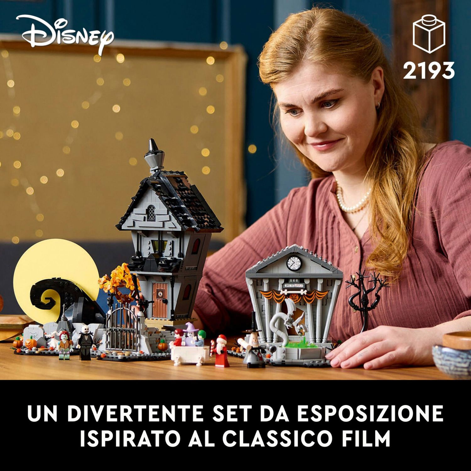 LEGO Ideas 21351 Nightmare Before Christmas Disney di Tim Burton - Disney, LEGO