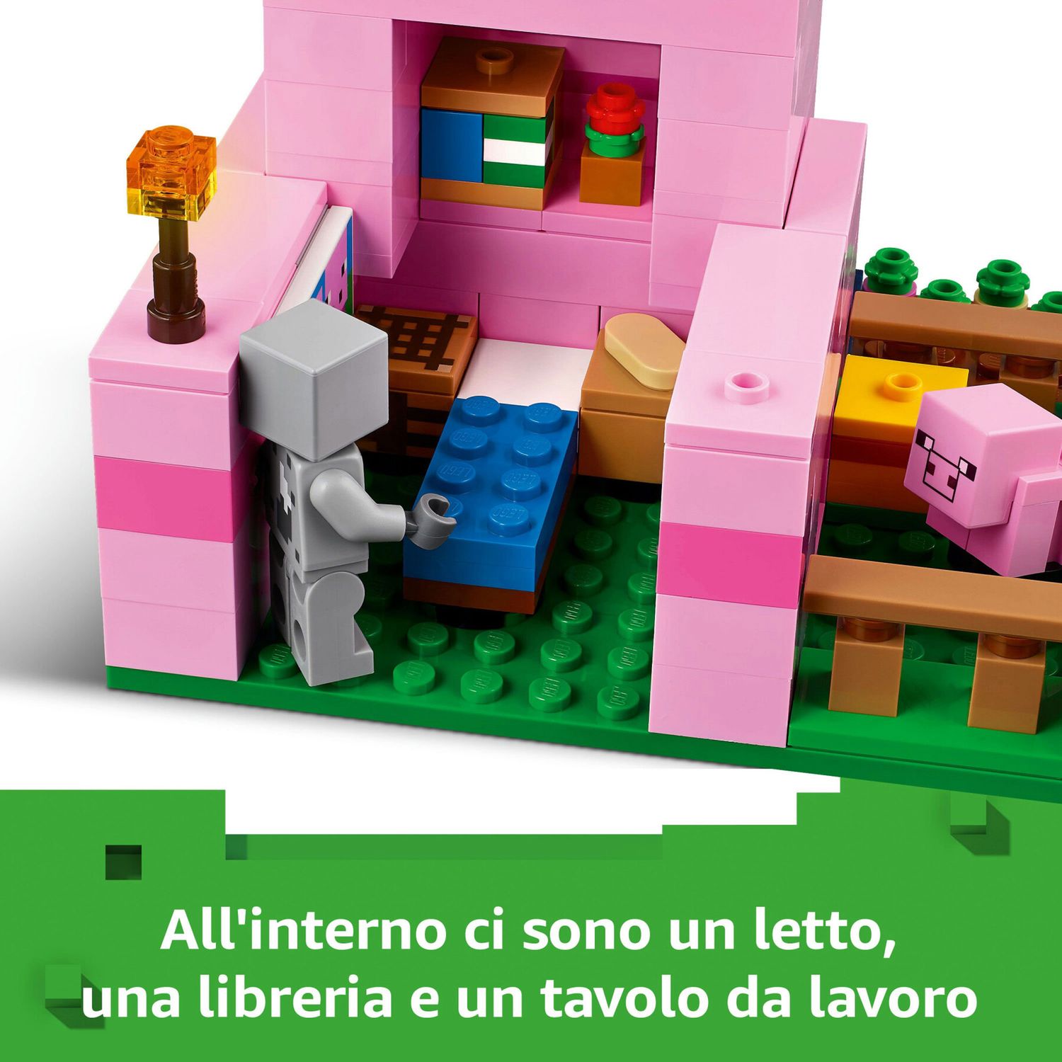 LEGO Minecraft 21268 La Casa Del Maialino - LEGO, Minecraft