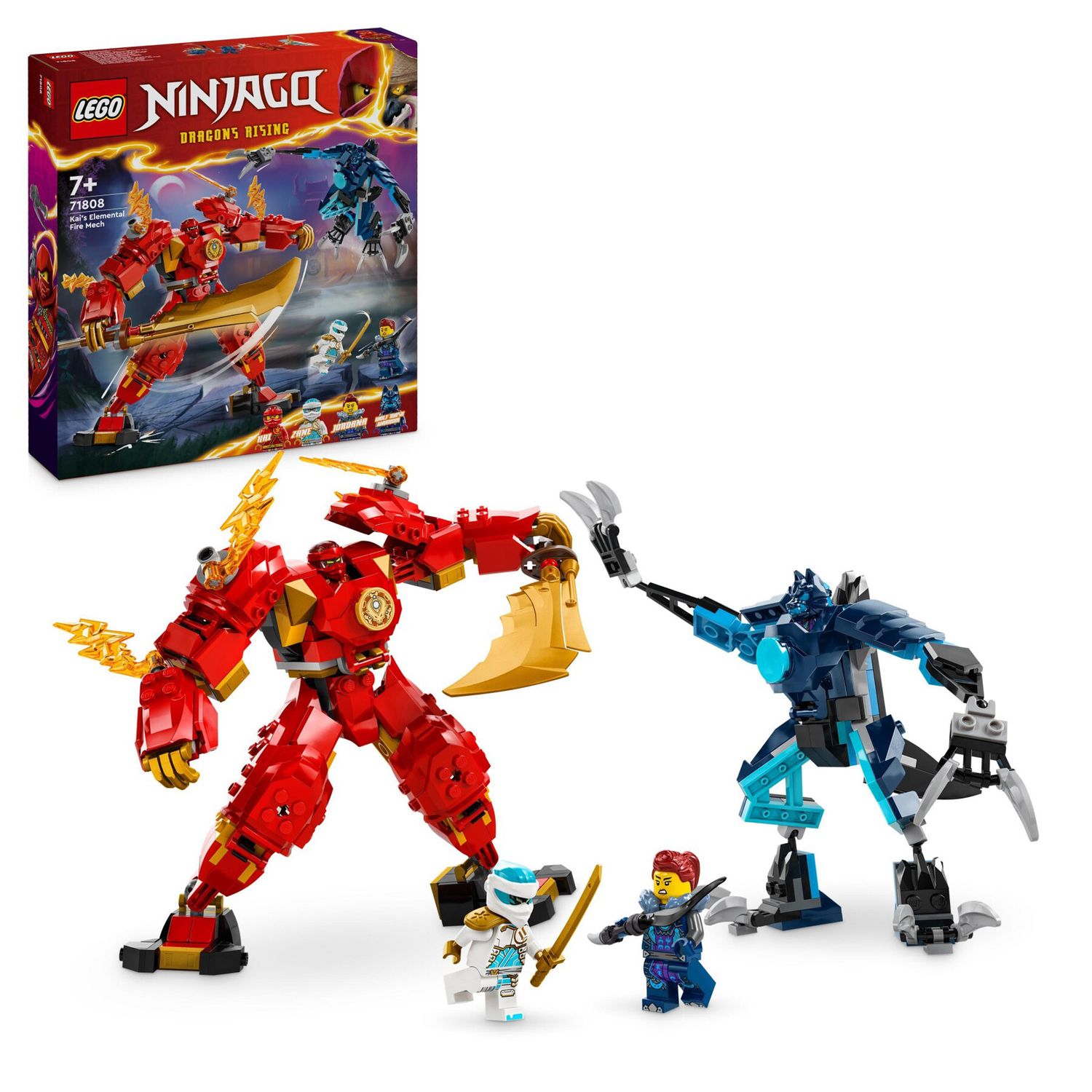 LEGO Ninjago 71808 Mech Elemento Fuoco di Ka - LEGO