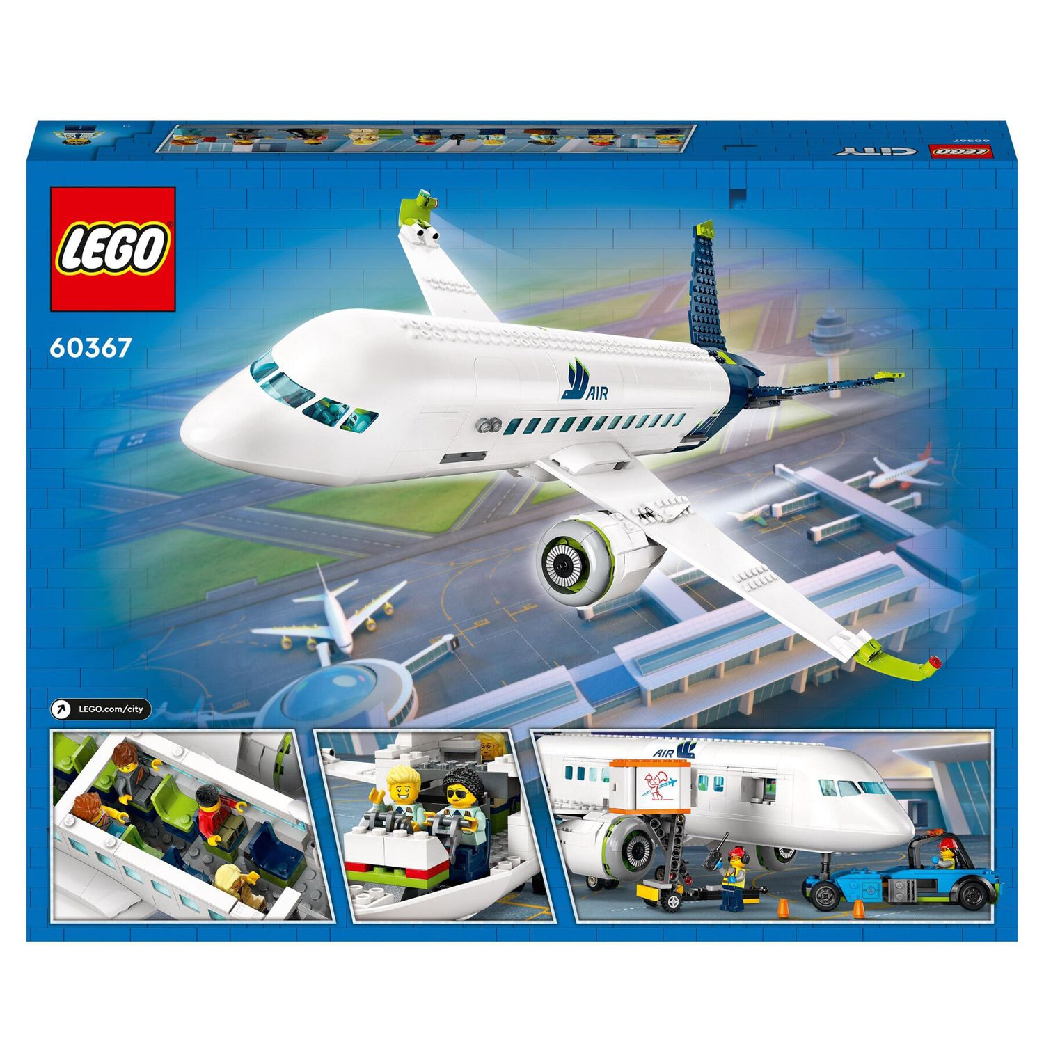 LEGO City 60367 Aereo Passeggeri - LEGO