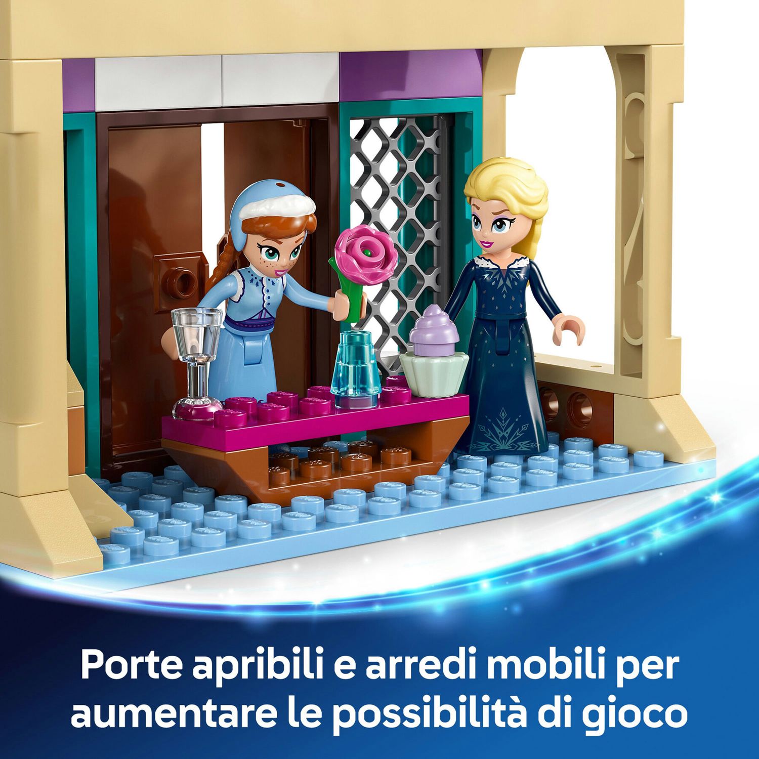 LEGO Disney Frozen 43265 Castello di Ghiaccio di Arendelle - Disney, LEGO