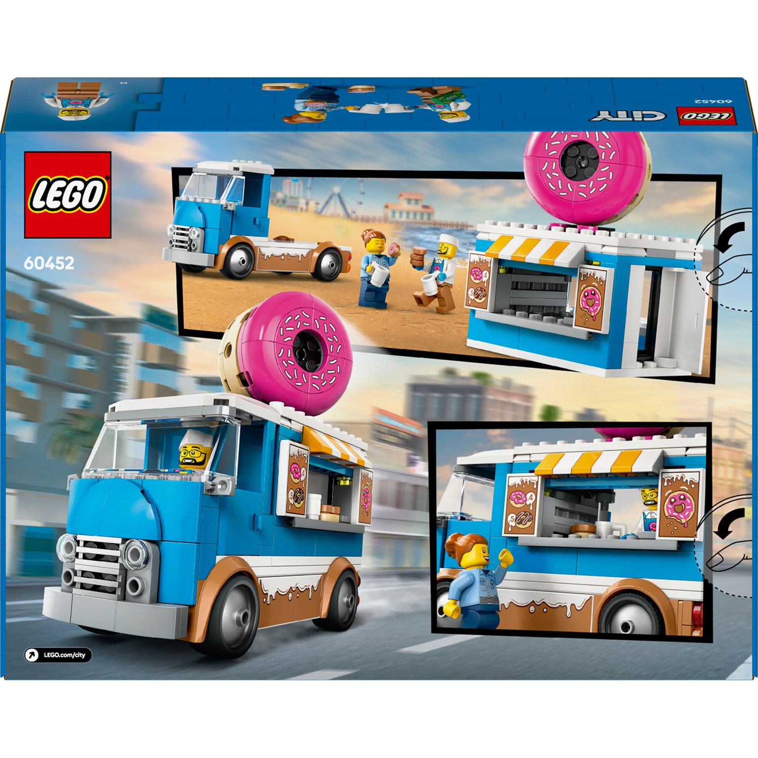 LEGO City 60452 Furgone Delle Ciambelle - LEGO