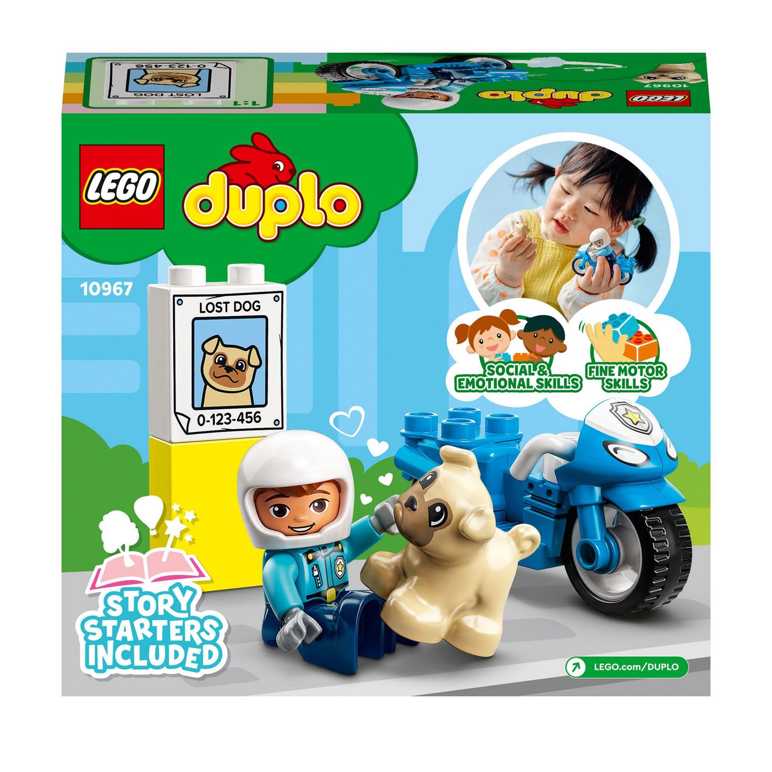 LEGO Duplo 10967 Motocicletta Della Polizia - LEGO