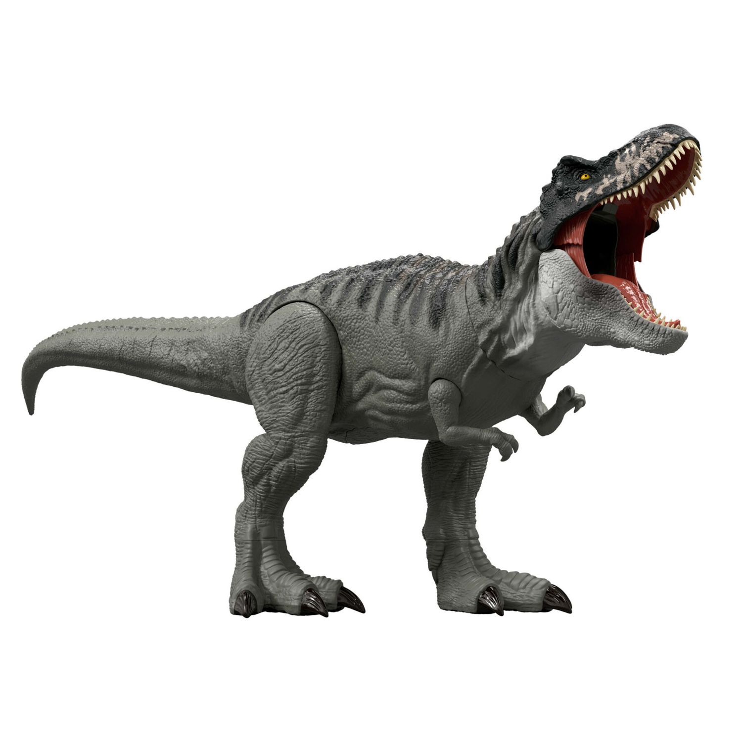 Jurassic World T-Rex Super Colossale, Dinosauro Gigante con 2 Mosse d’Attacco, Mattel - Jurassic World