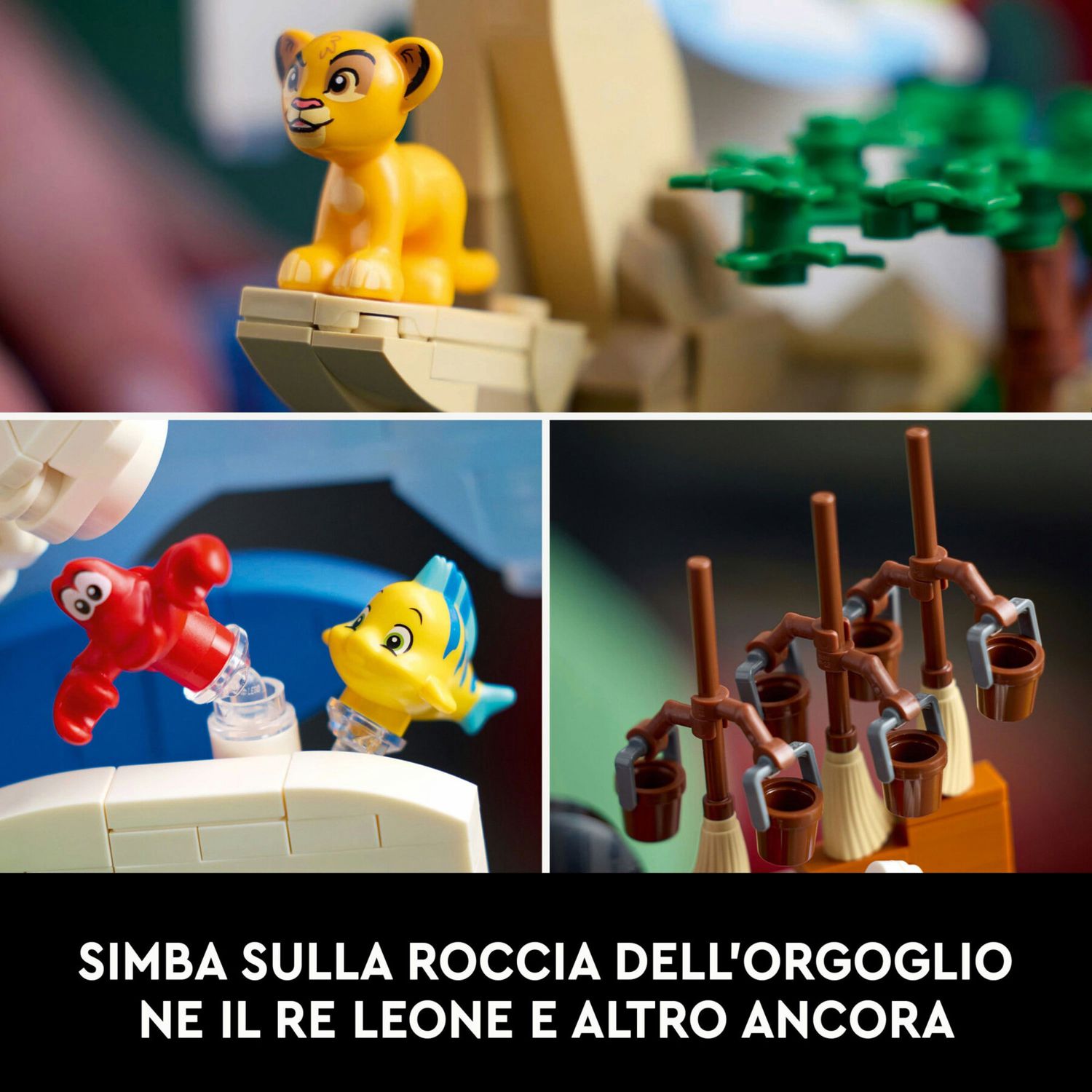 LEGO Ideas 21352 Magia Disney, Set Da Collezione Per Adulti Da Costruire con Personaggi - Disney, LEGO