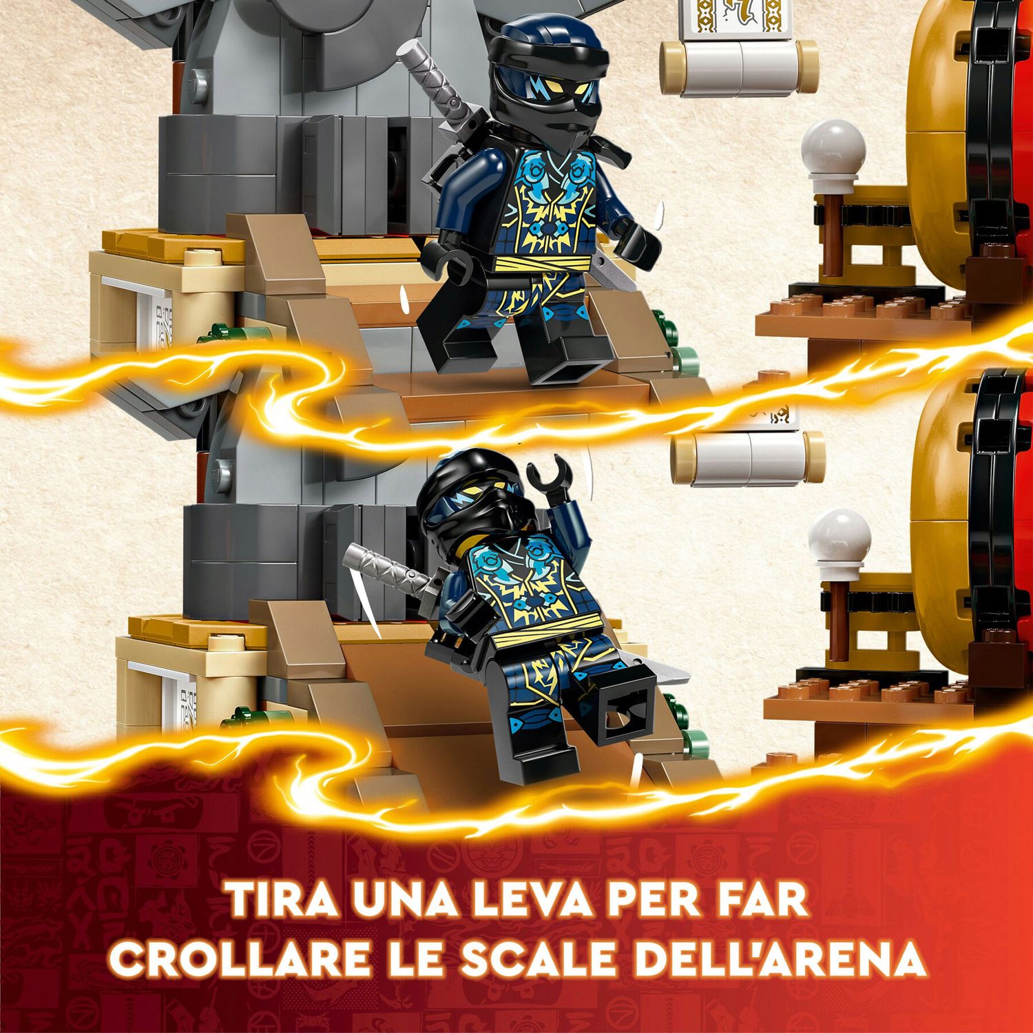 LEGO Ninjago 71818 Torneo: Arena di Battaglia - LEGO