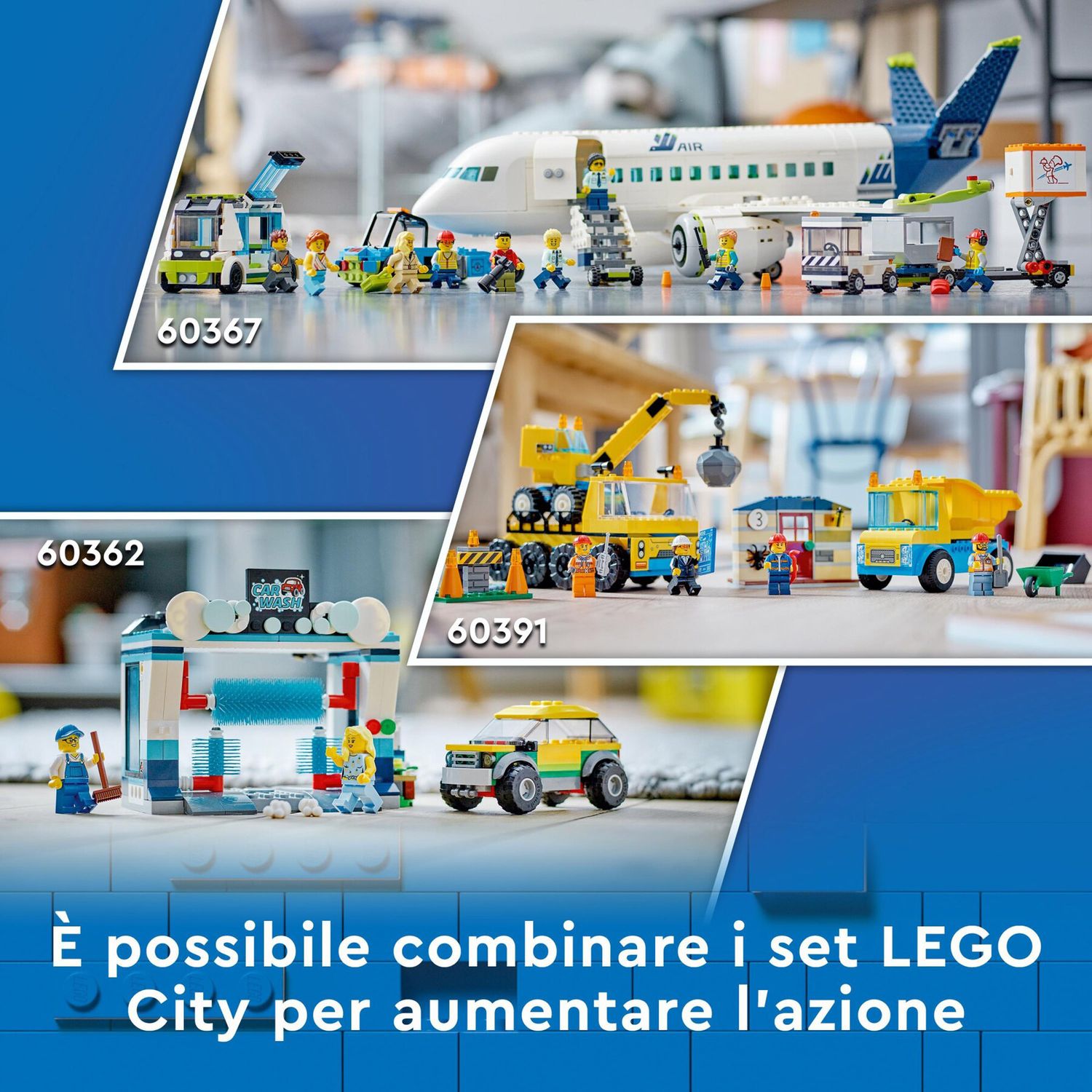 LEGO City 60367 Aereo Passeggeri - LEGO