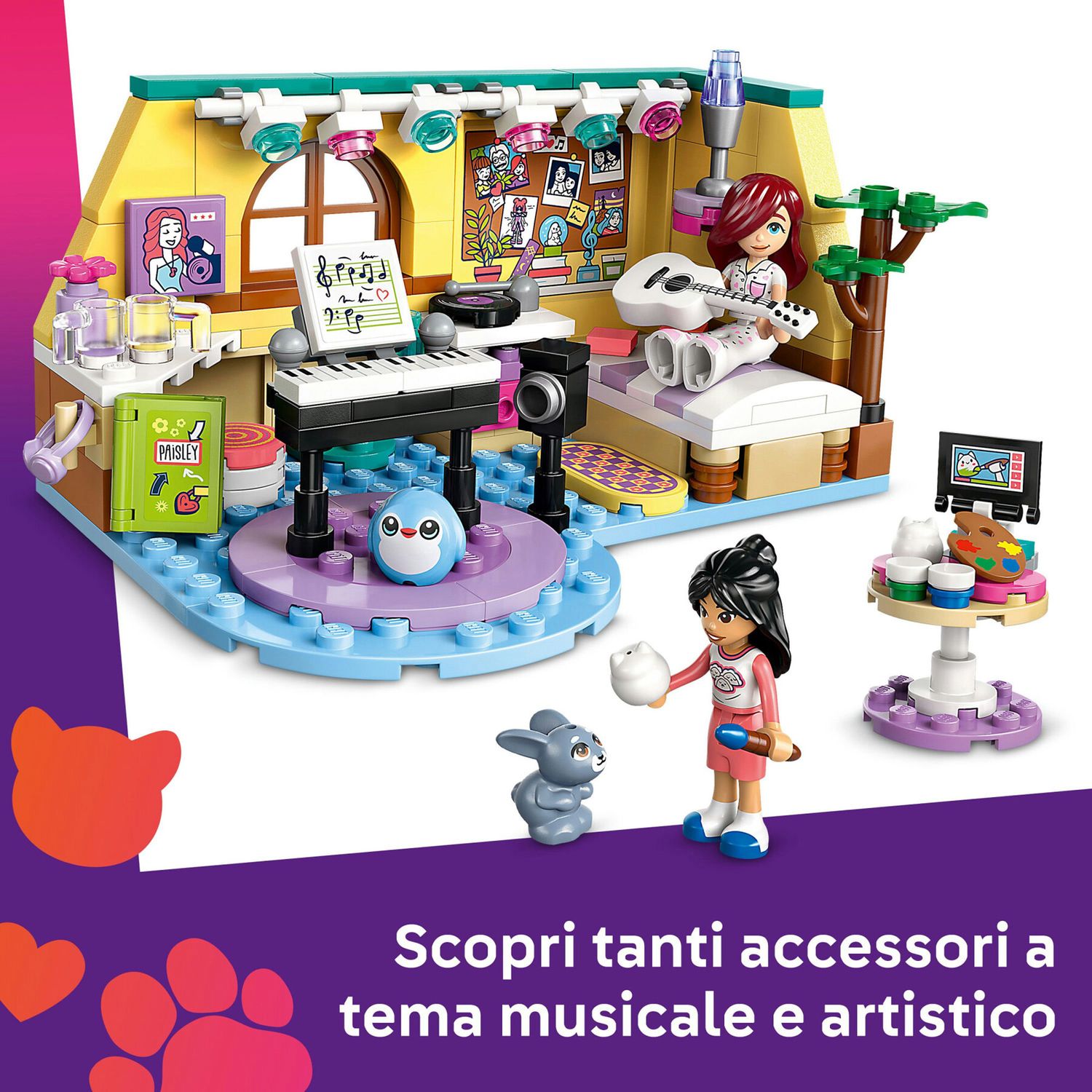 LEGO Friends 42647 La Cameretta di Paisley - LEGO