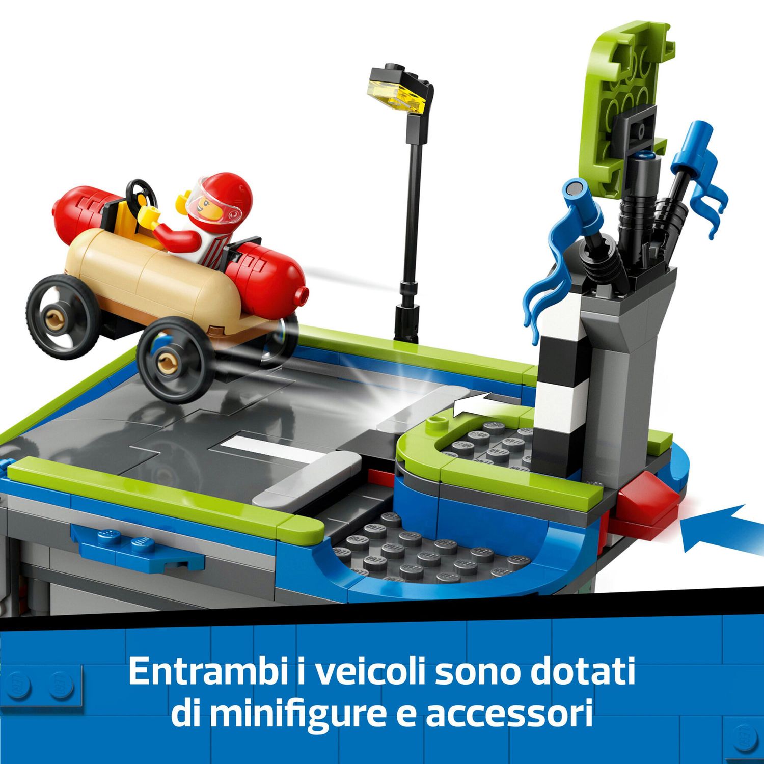 LEGO City 60460 Nessun Limite: Gara Sulla Pista A Rampe - LEGO