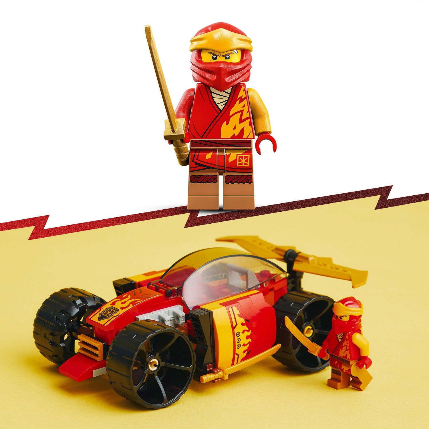 LEGO Ninjago 71780 Auto Da Corsa Ninja di Kai Evolution - LEGO