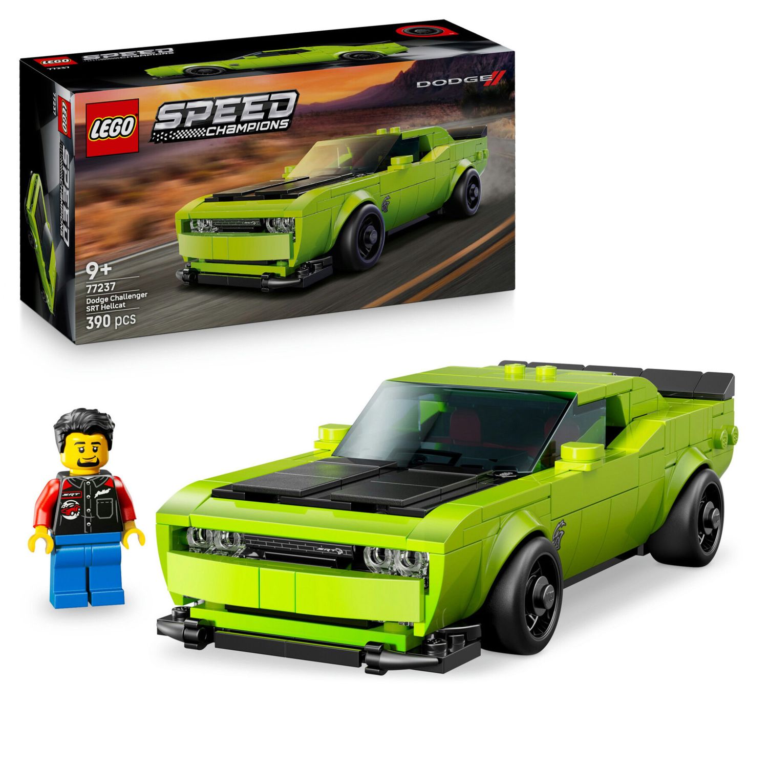 LEGO Speed Champions 77237 Dodge Challenger Srt Hellcat - LEGO
