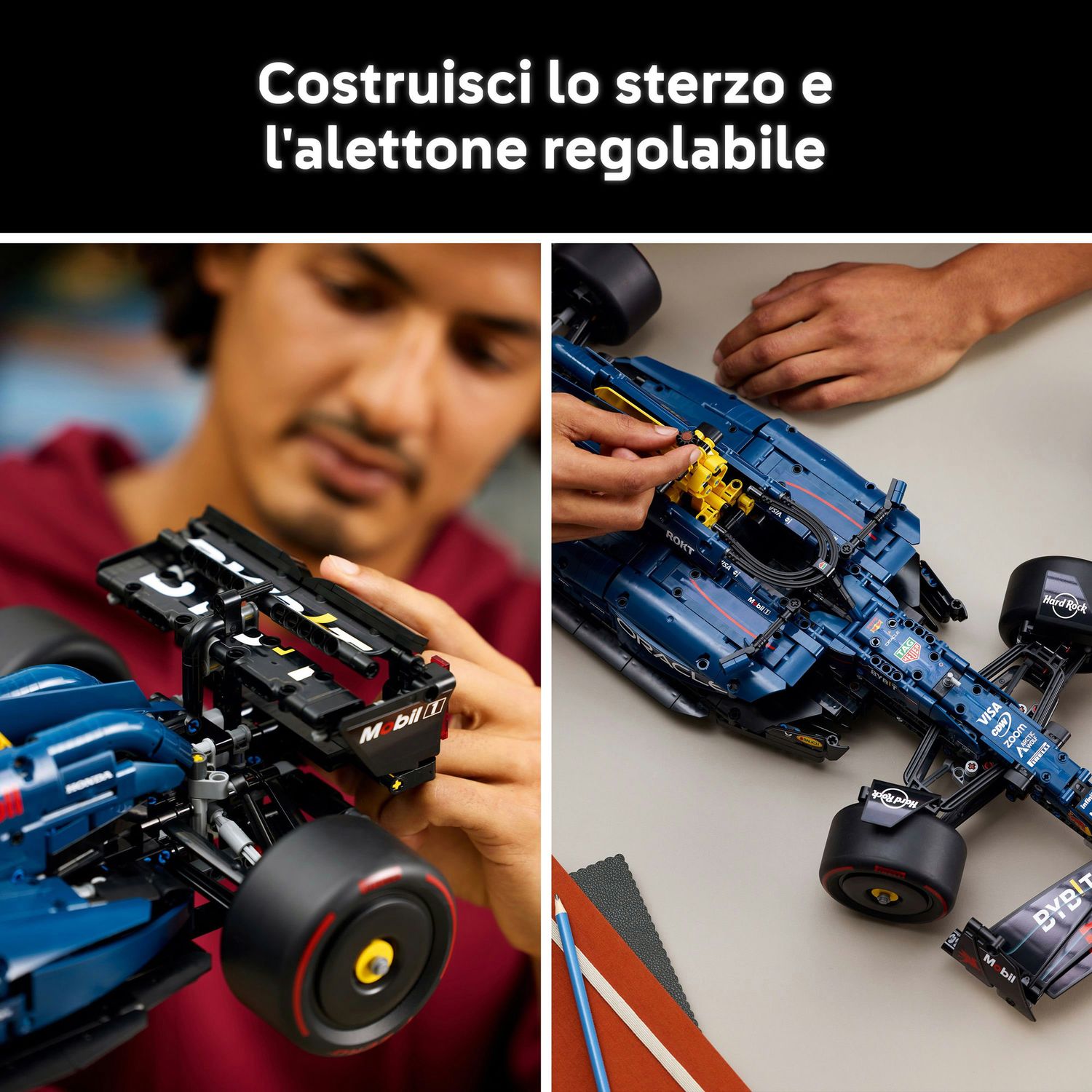 LEGO Technic Monoposto F1 Oracle Red Bull Racing Rb20 42206 - LEGO