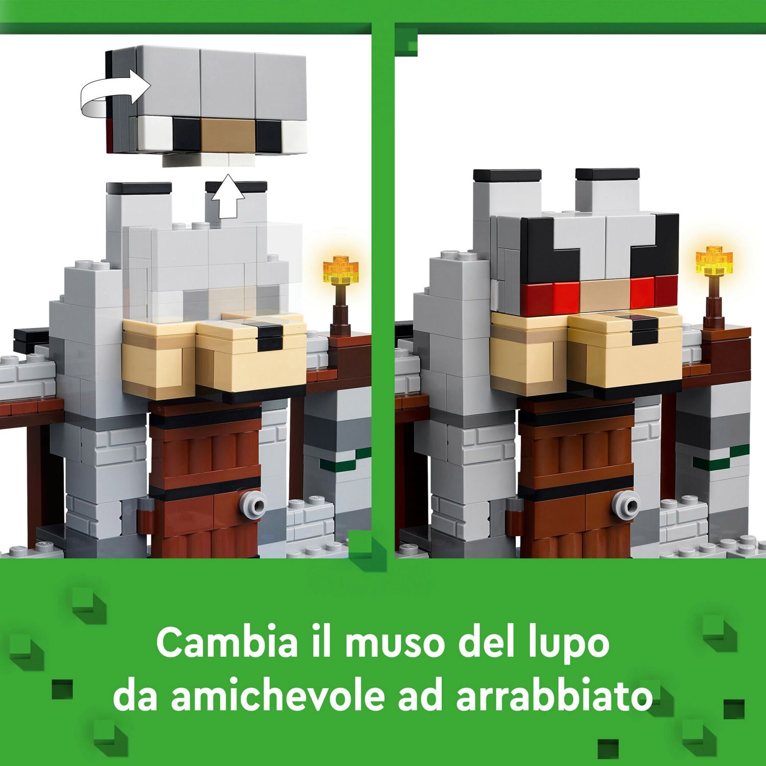 LEGO Minecraft 21261 Il Castello Del Lupo - LEGO, Minecraft