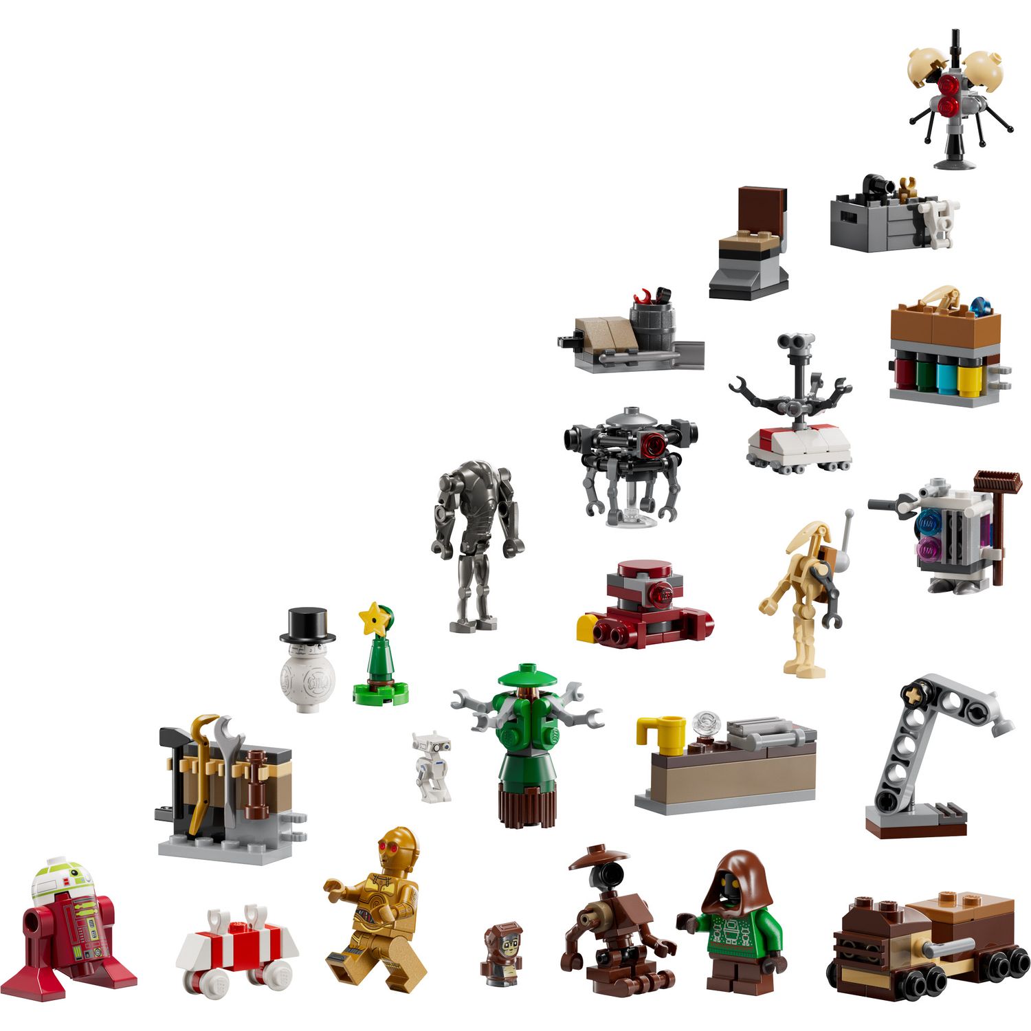 LEGO Star Wars- 75418 Calendario Avvento Star Wars 2025 con 24 Sorprese - LEGO, Star Wars