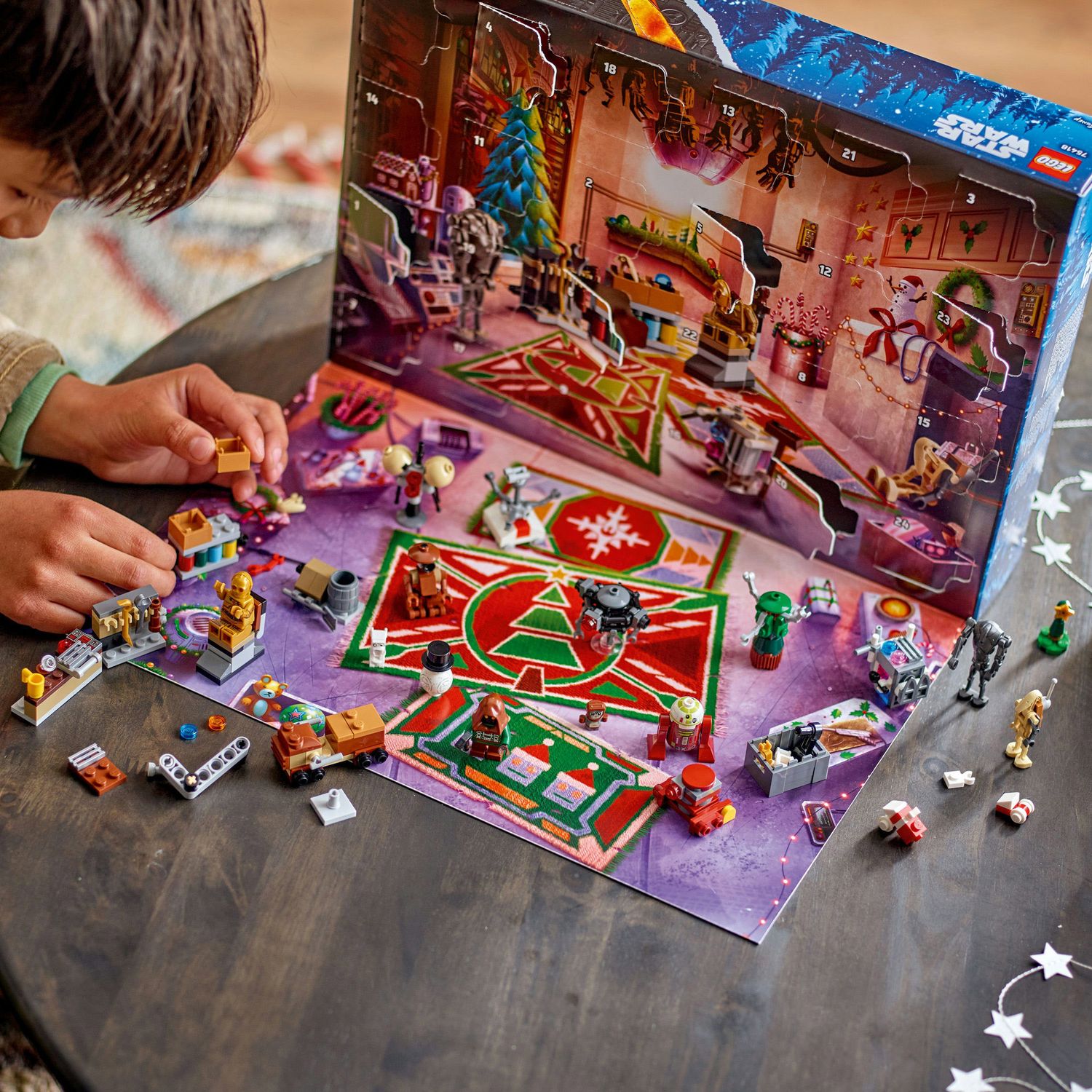 LEGO Star Wars- 75418 Calendario Avvento Star Wars 2025 con 24 Sorprese - LEGO, Star Wars