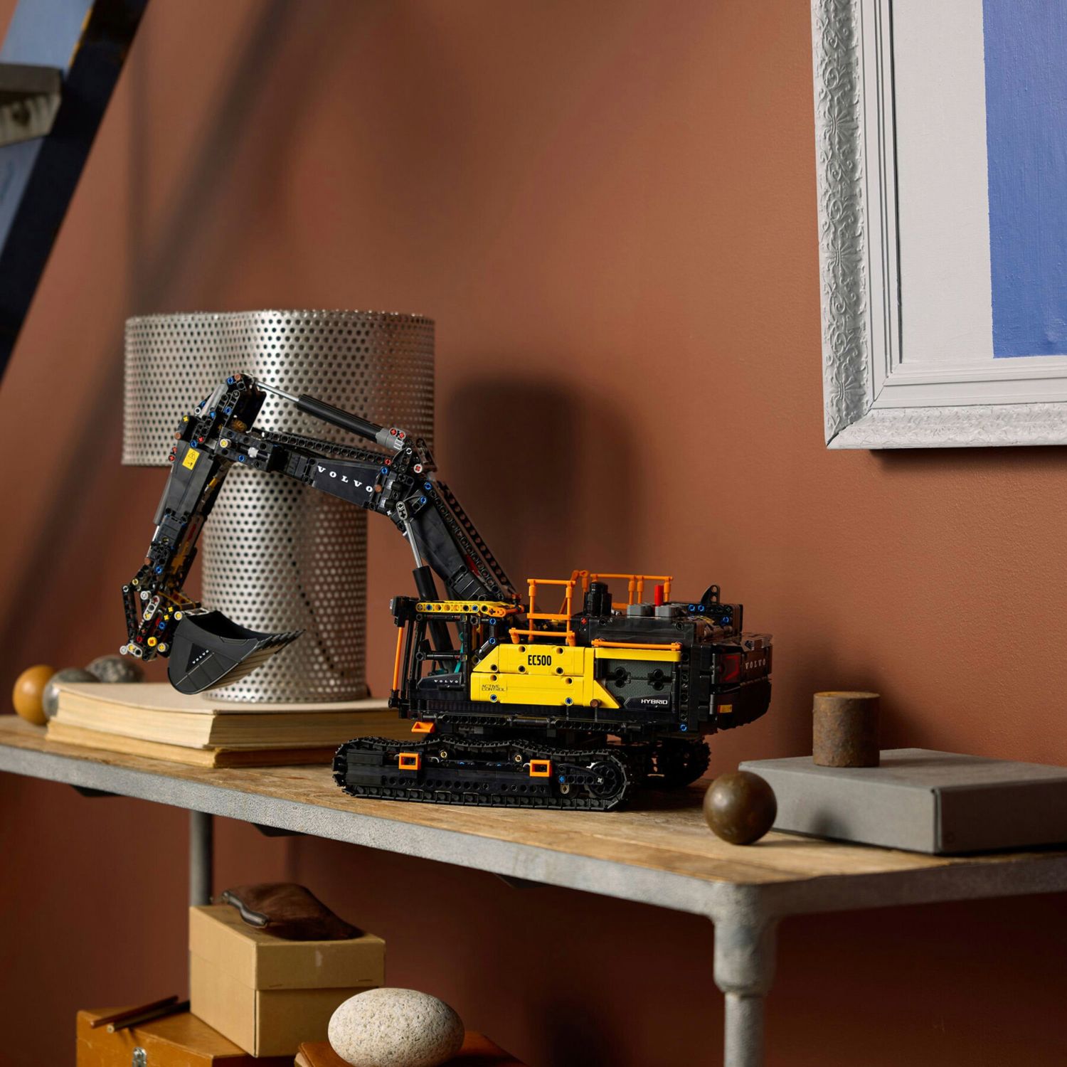 LEGO Technic 42215 Escavatore Volvo Ec500 Hybrid Motorizzato - LEGO