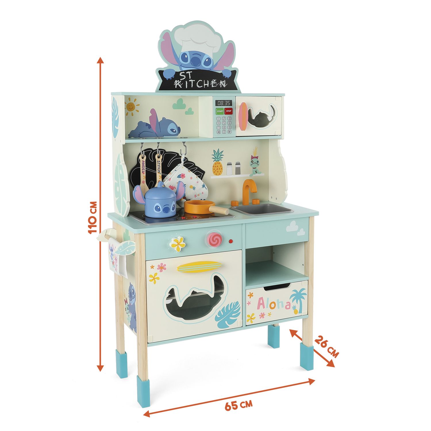 Cucina in legno Aloha, Disney Stitch - Disney Stitch