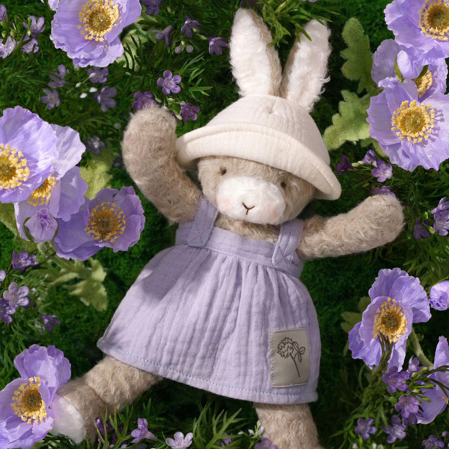 Peluche Thistle Lillà - Bunnies By The Bay