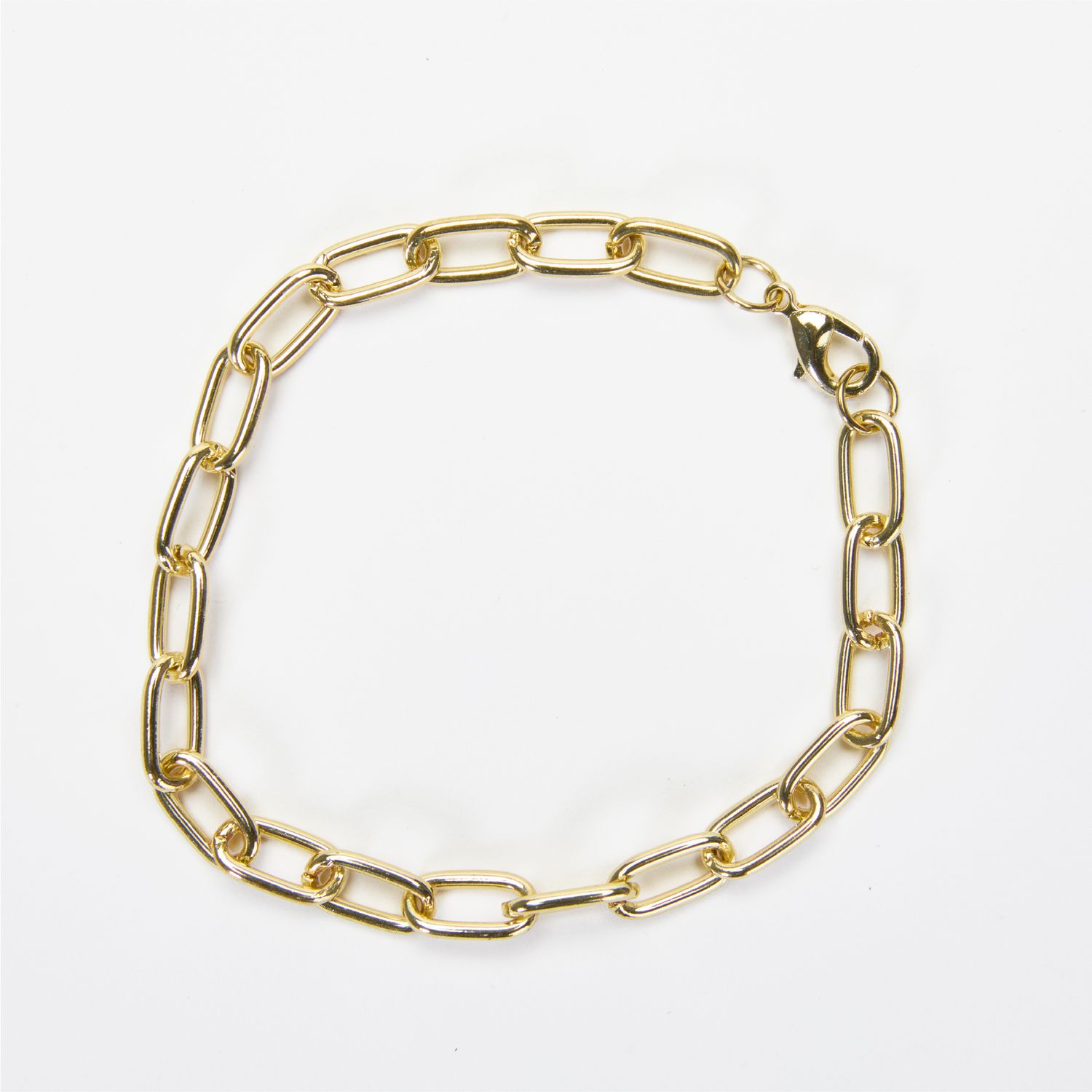 Bracciale Gold con Maglie Oversize, Charm Squad - FAO Schwarz